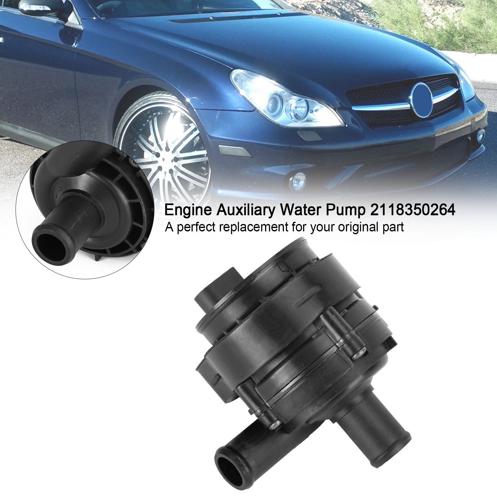 Motorhulpwaterpomp voor Mercedes-BenzW164W211W461W906 2118350264 Generiek