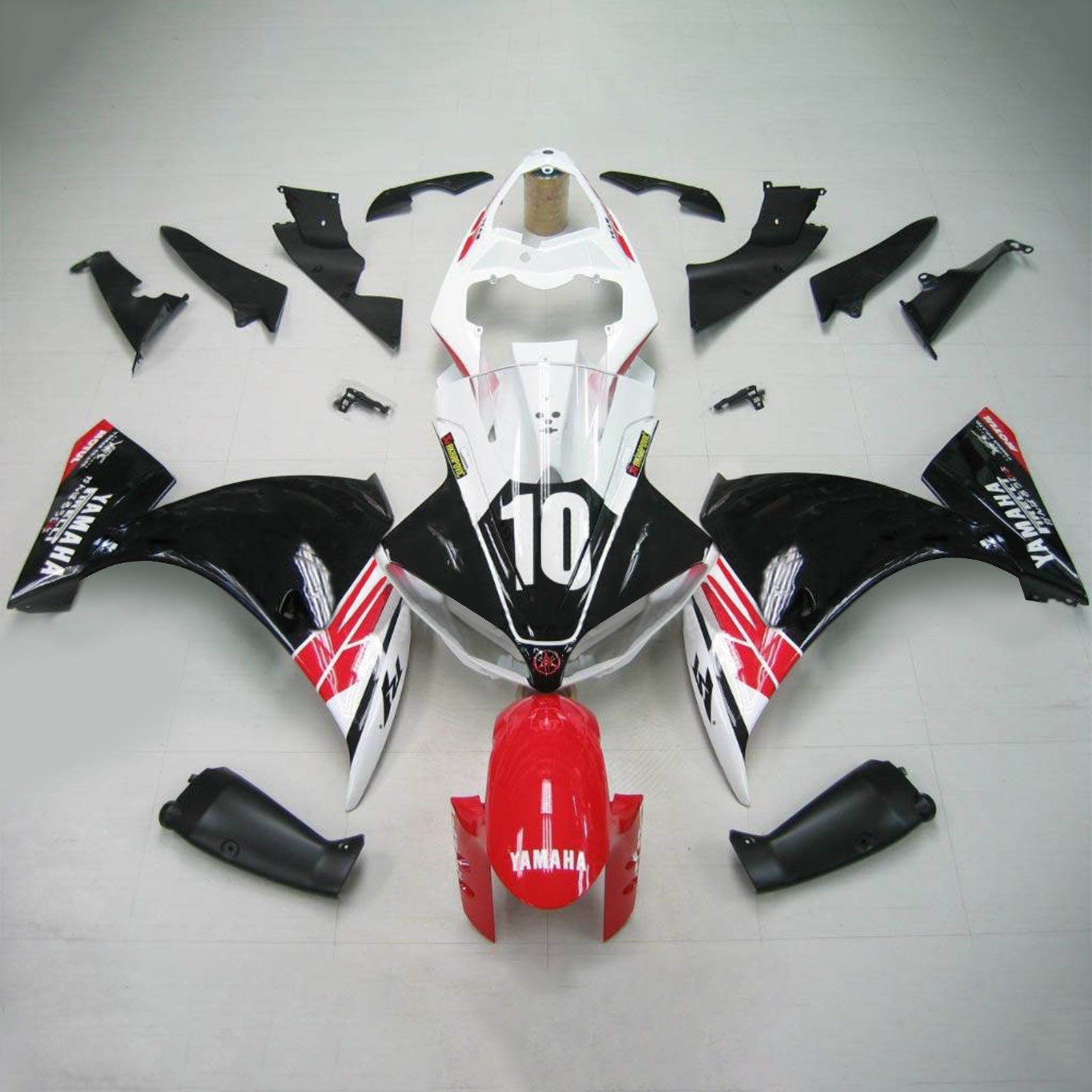 2012-2014 Yamaha YZF 1000 R1 Kit de carénage d'injection carrosserie plastique ABS #125