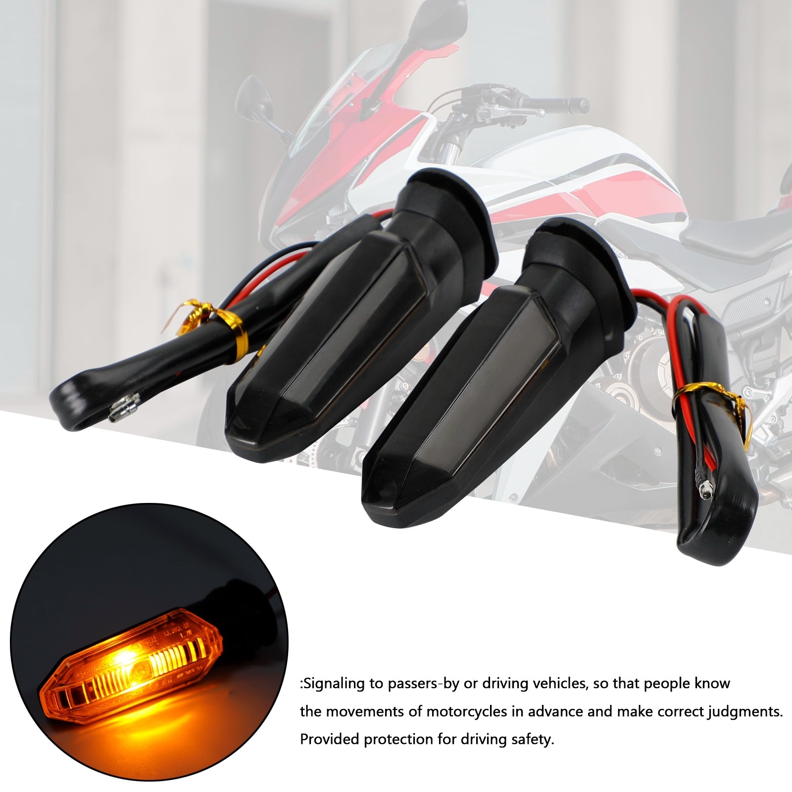 HONDA CRF250 CB500 CB650F CTX700 LED clignotants voyants