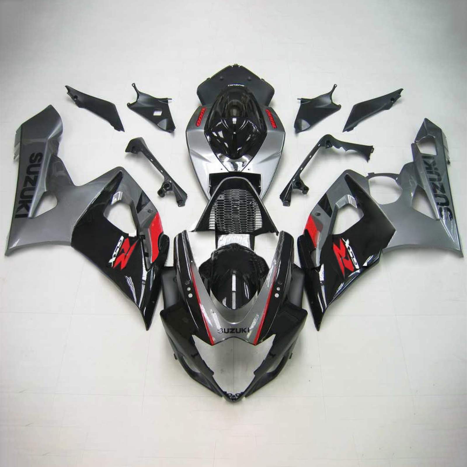 2005-2006 Suzuki GSXR1000 K5 Amotopart Injection Fairing Kit Bodywork Plastic ABS #120