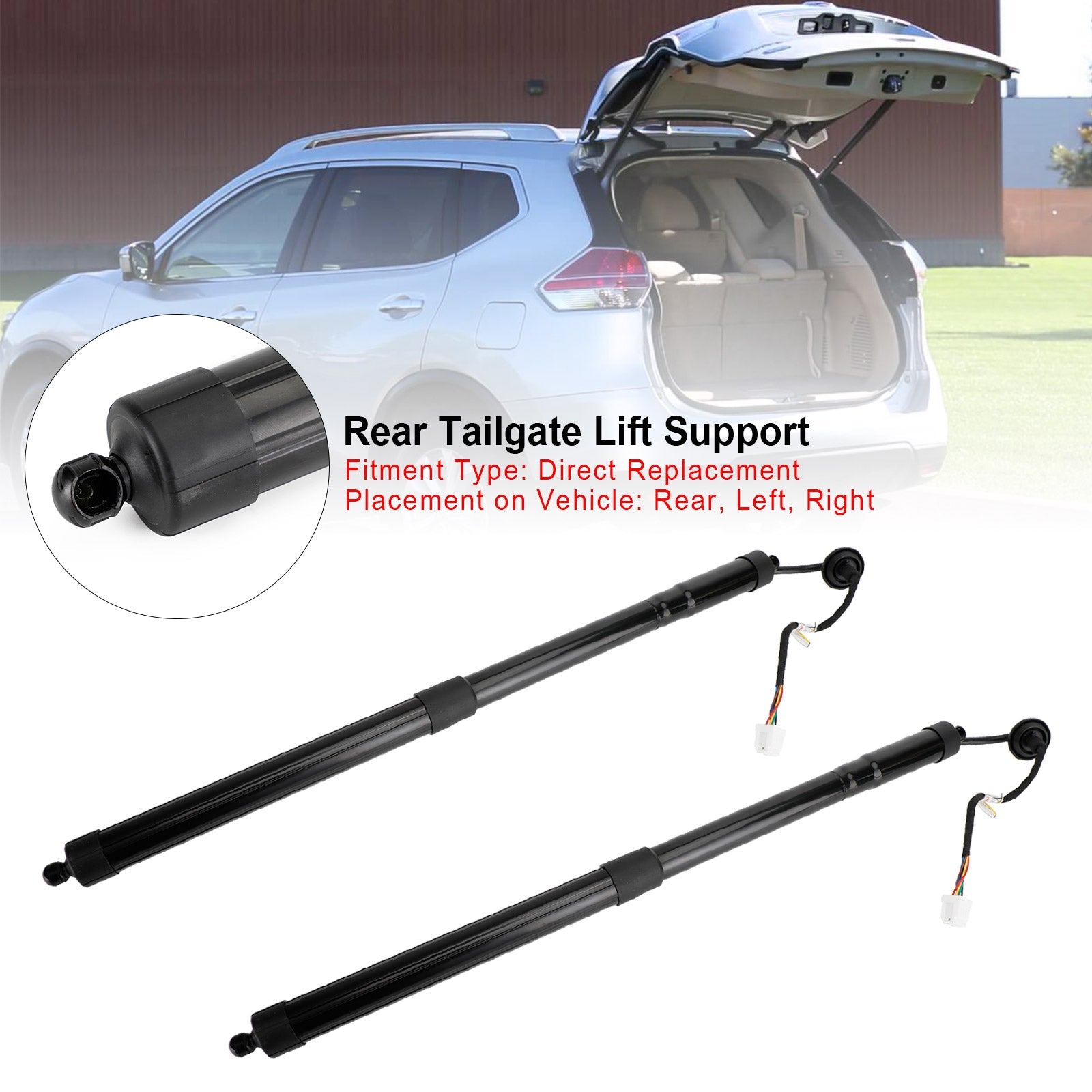 2014-2019 Nissan Rogue S SL SV Sport Utility 4-Door 2.5L Electric Tailgate Struts 905614BA4A Fedex Express