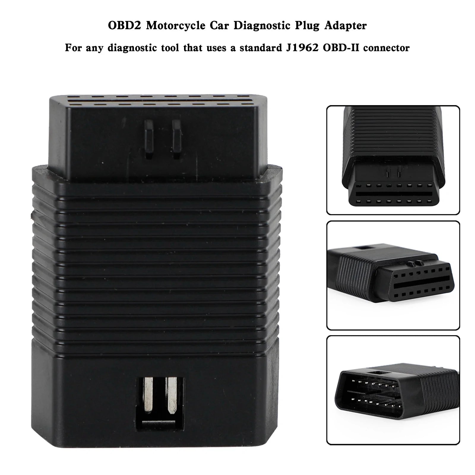 OBD2 Scanner Partner 16-pins man-vrouw diagnostische adapterconnector