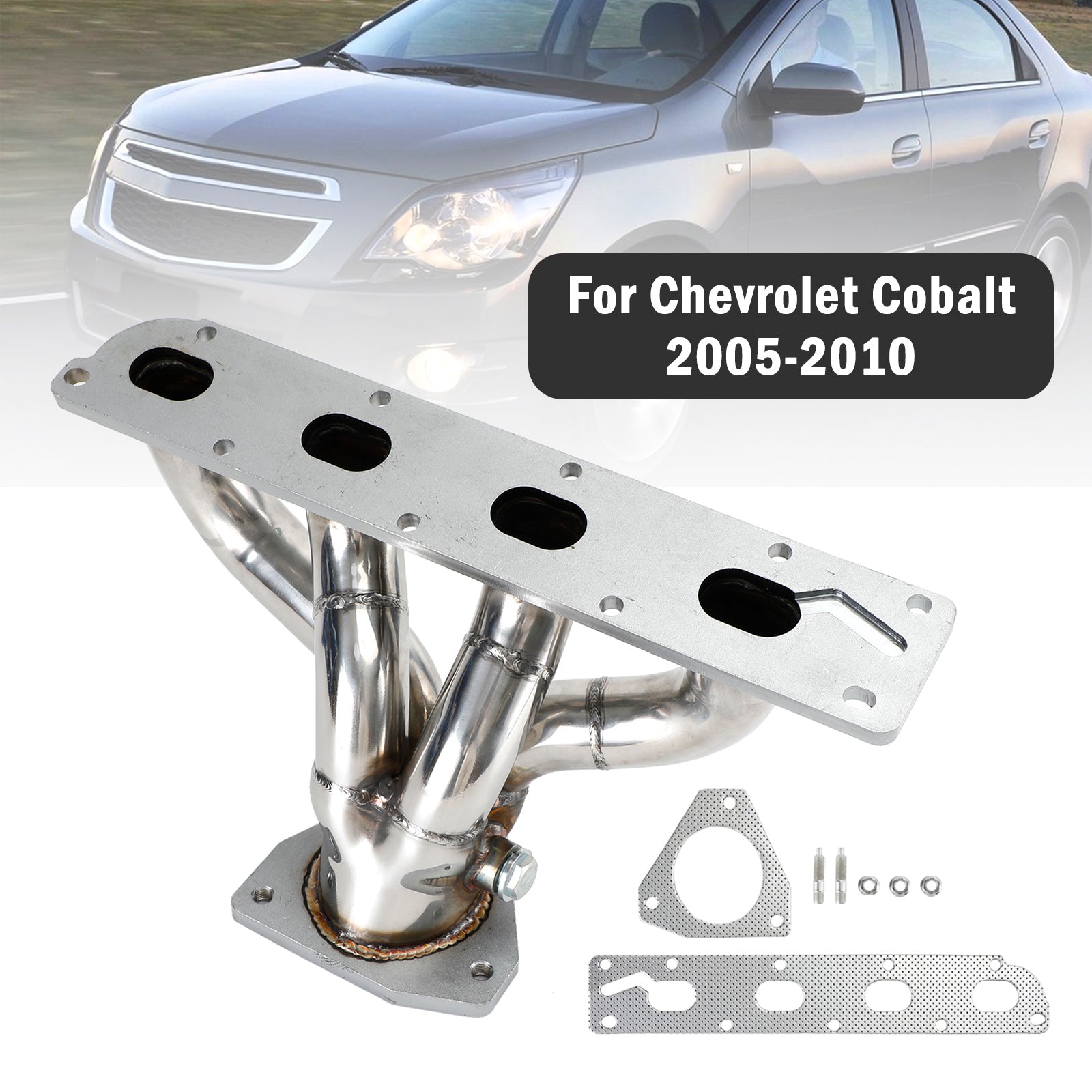 Kobolt/HHR/Saturn Ion 2,2L 2,4L 2005-2010 Eksoshode i rustfritt stål