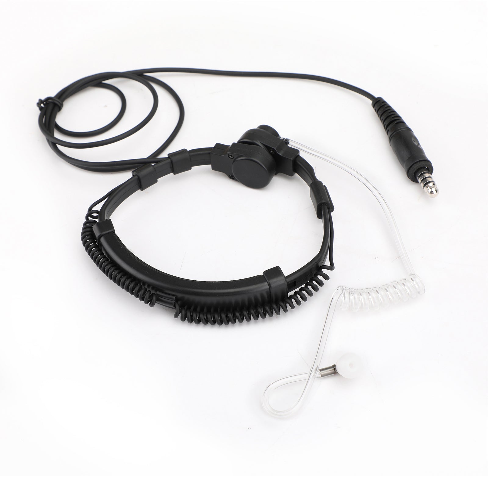 Casque micro de gorge tactique à grande prise de 7.1mm, pour Radio AN/PRC-152 AN/PRC-148 U329