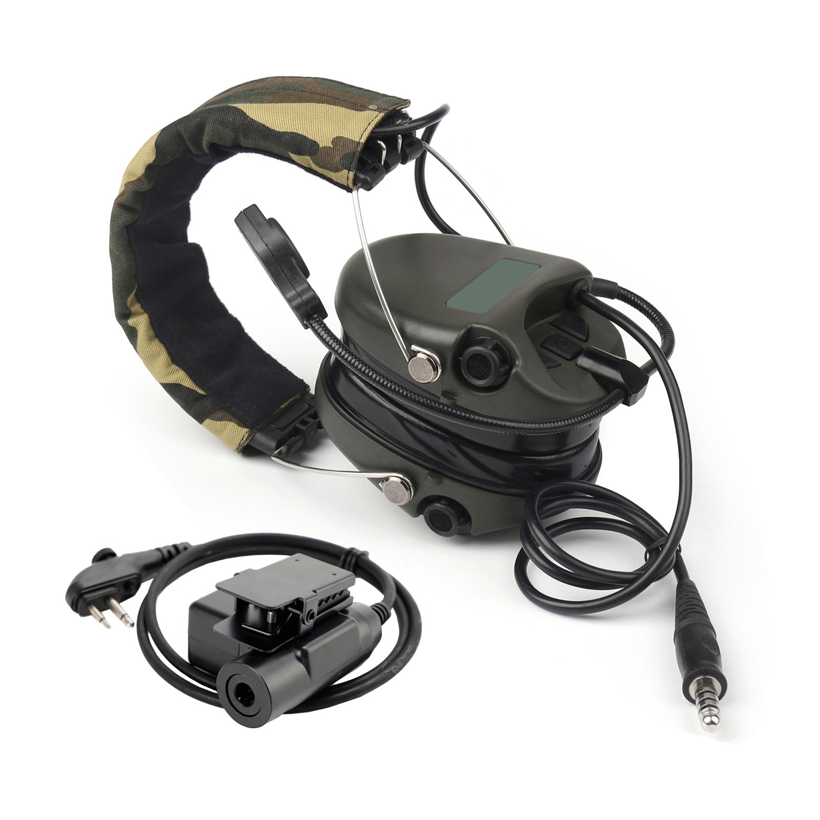 H60 Geluidsopname Ruisonderdrukking CS-headset voor Hytera HYT TC-508 TC-510 TC-518