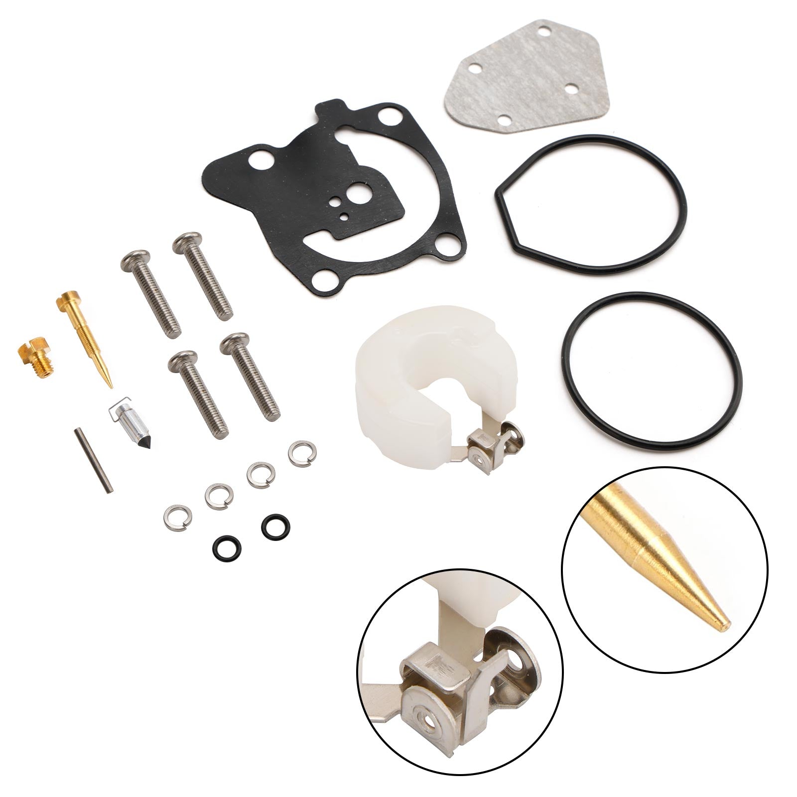 Kit de reconstruction de carburateur adapté au moteur hors-bord Yamaha 2 temps 40HP E40X