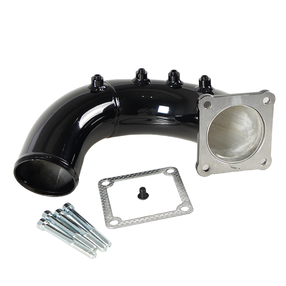 EGR-inlaatpijp Inlaatelleboog voor 1998.5-2002 Dodge Cummins 5.9L Diesel Aluminium Generiek