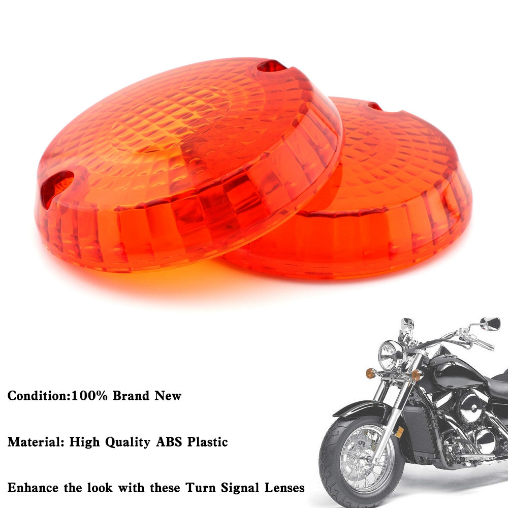 Yamaha Kawasaki Vulcan 1500 VN Turn Signals Indicators Lens Cover