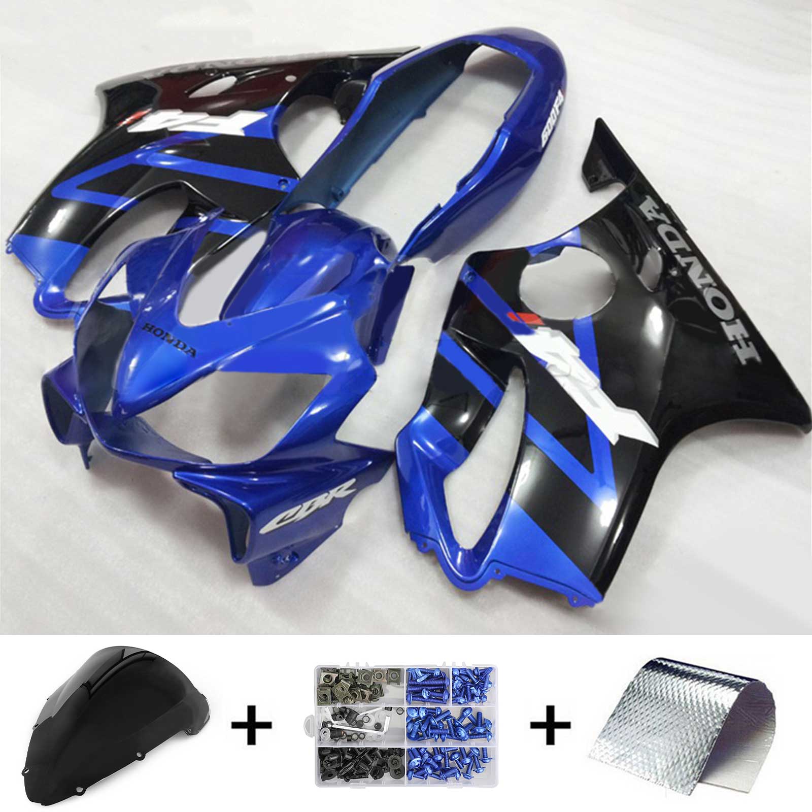 2004-2007 Honda CBR600 F4i Injection Fairing Kit Bodywork Plastic ABS#137