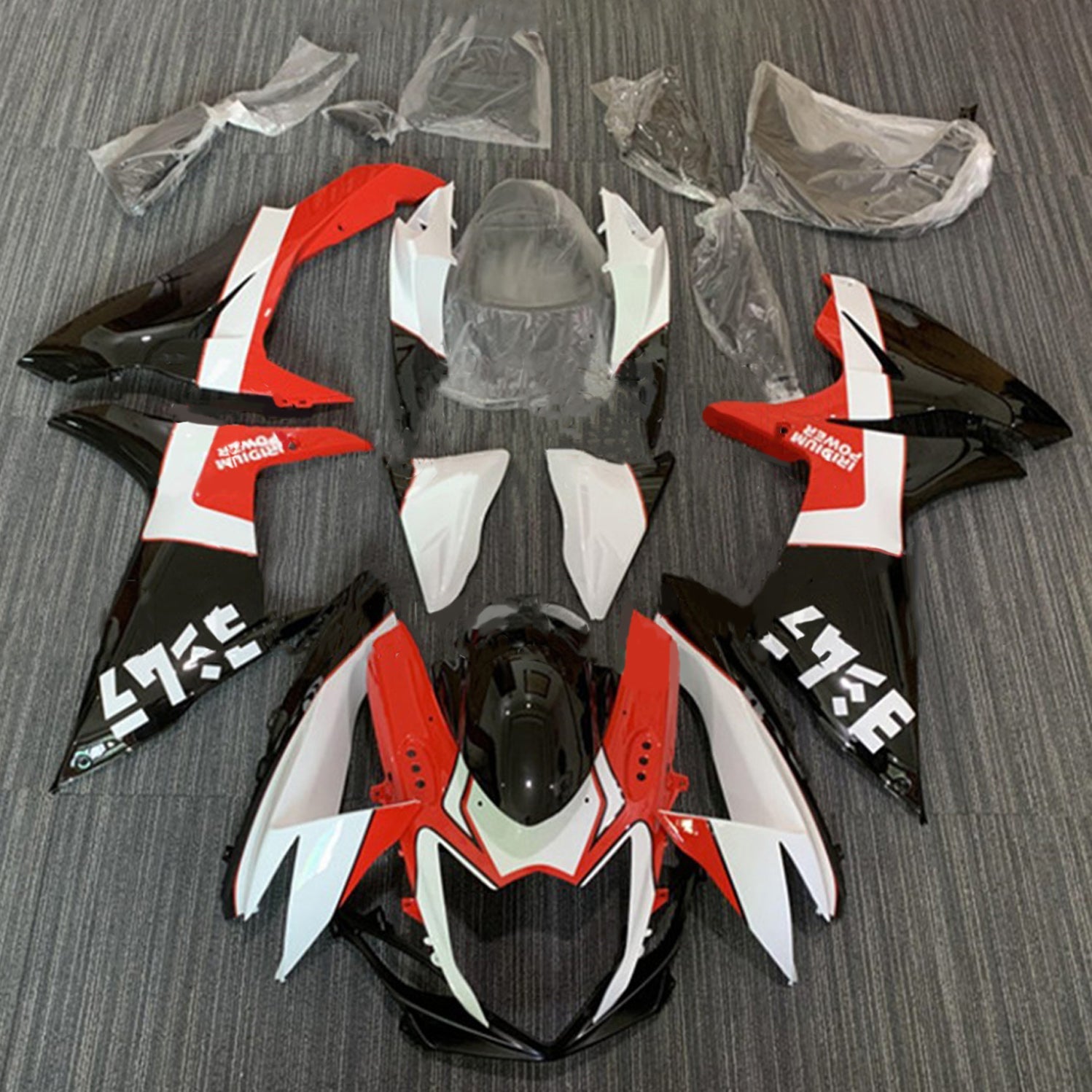 2011-2024 Suzuki GSXR 600/750 K11 Amotopart Injection Fairing Kit Bodywork Plastic ABS #101