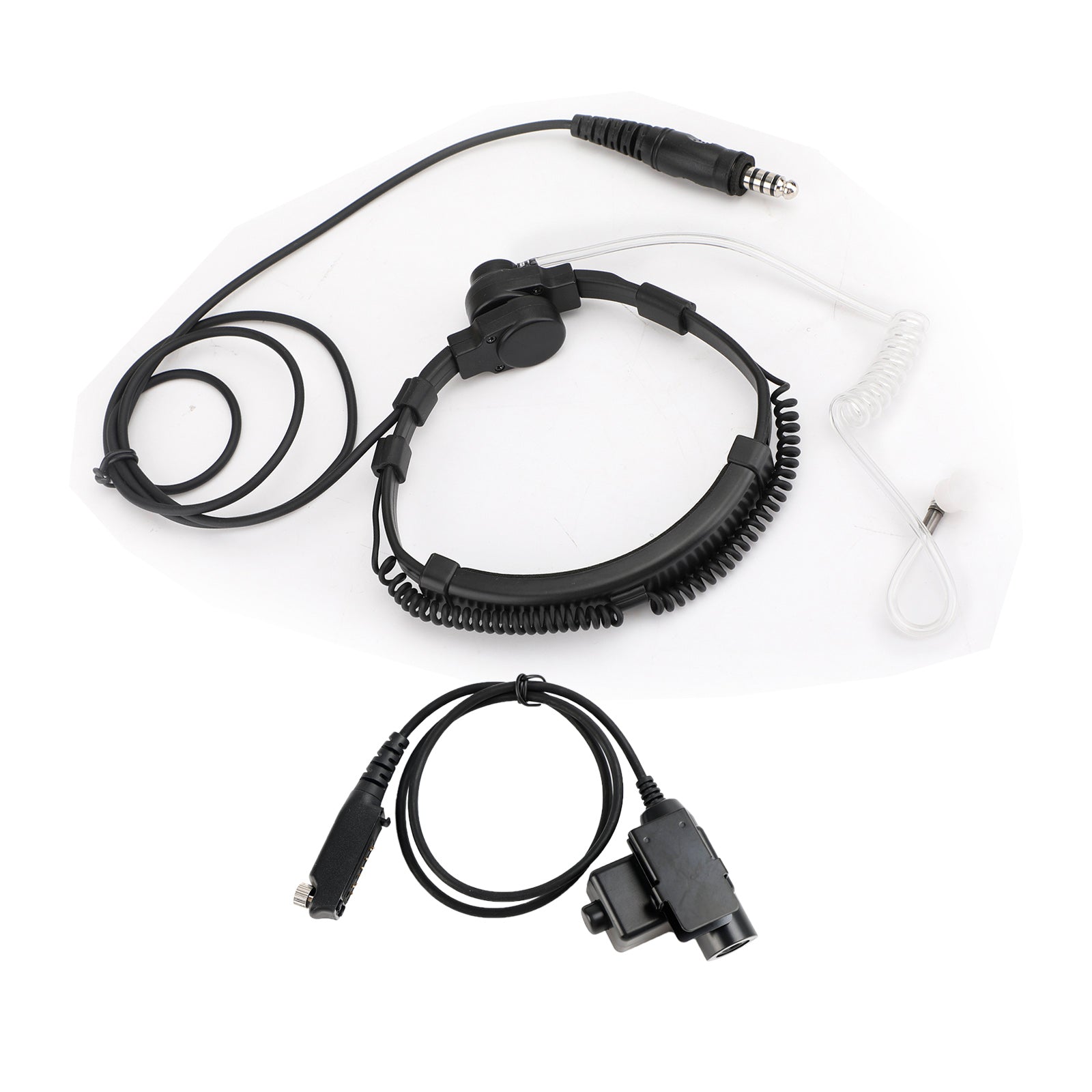 7,1 mm grote stekker tactische keelheadset 6-pins U94 PTT voor STP8040 STP8080 STP9000