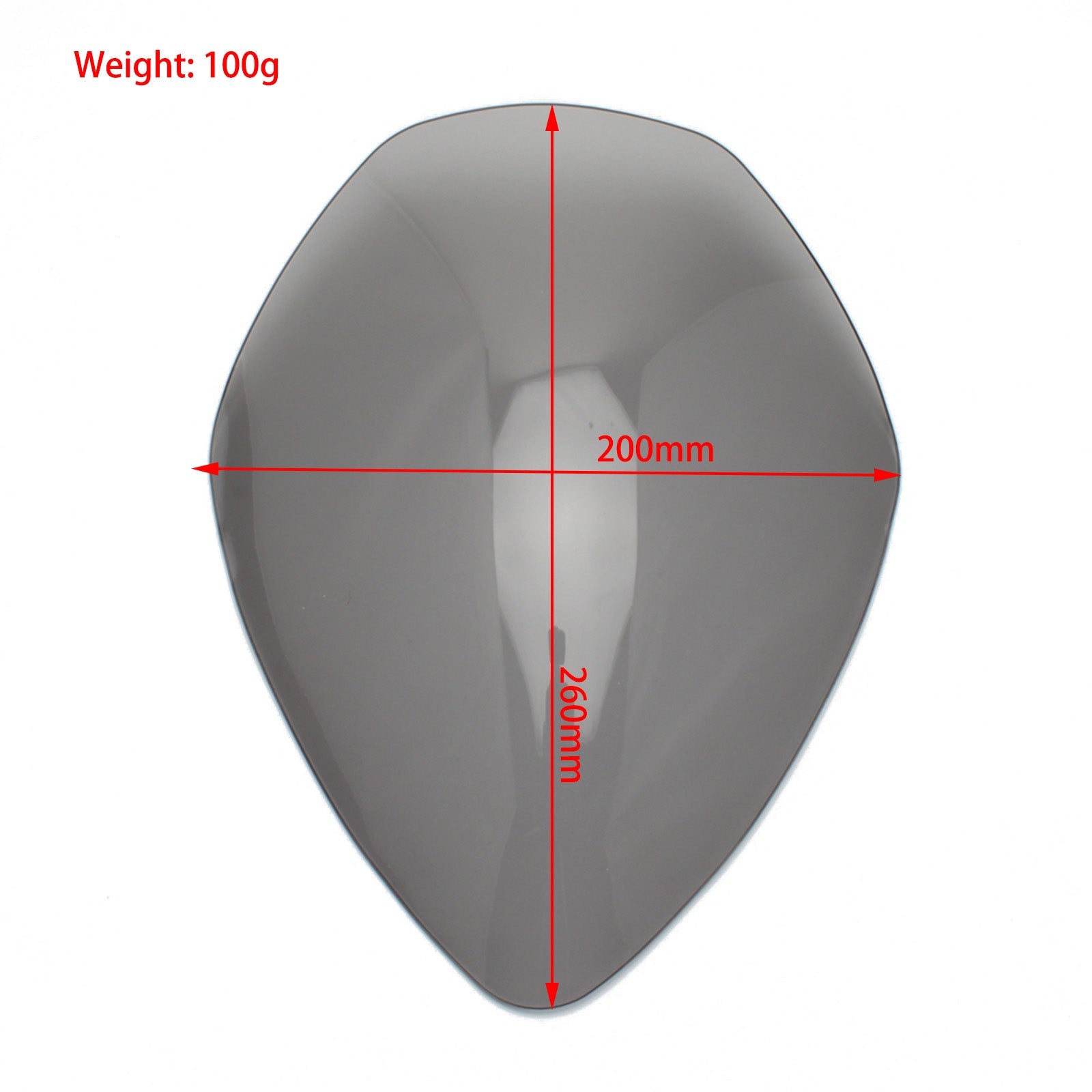 Protection de lentille de phare avant adaptée à Suzuki v-strom 1000 17-20 650 17-21, fumée générique