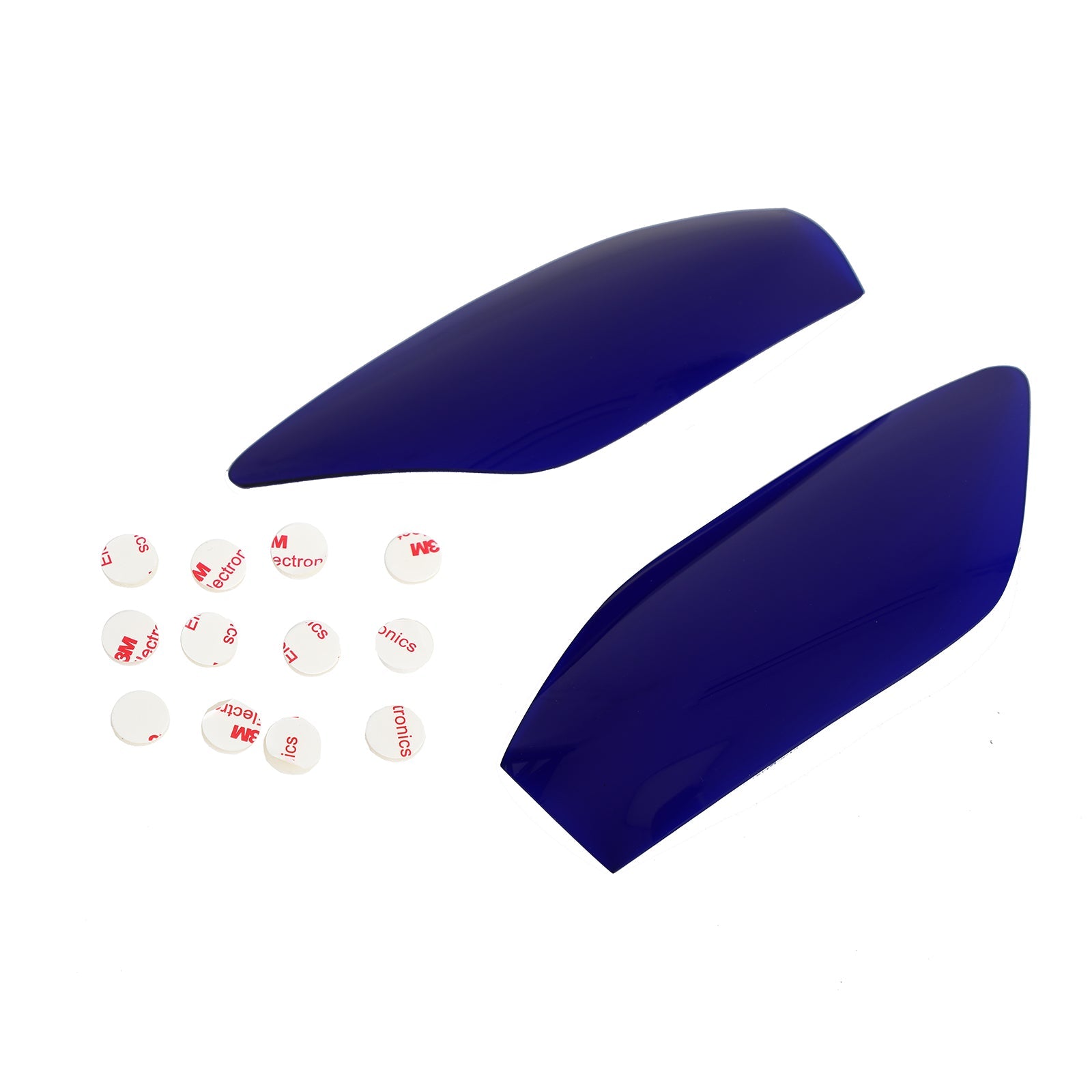 Couvercle de Protection de lentille de phare avant adapté pour Yamaha Yzf-R6 Yzf R6 98-02 bleu générique