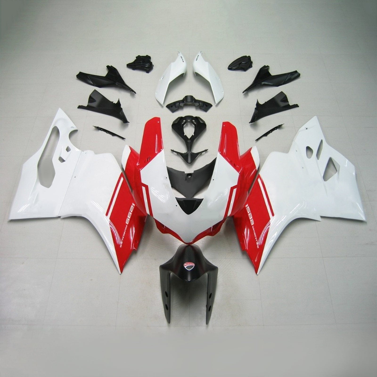 2015-2020 Ducati 1299 959 Kit de carénage d'injection Amotopart Carrosserie Plastique ABS # 101