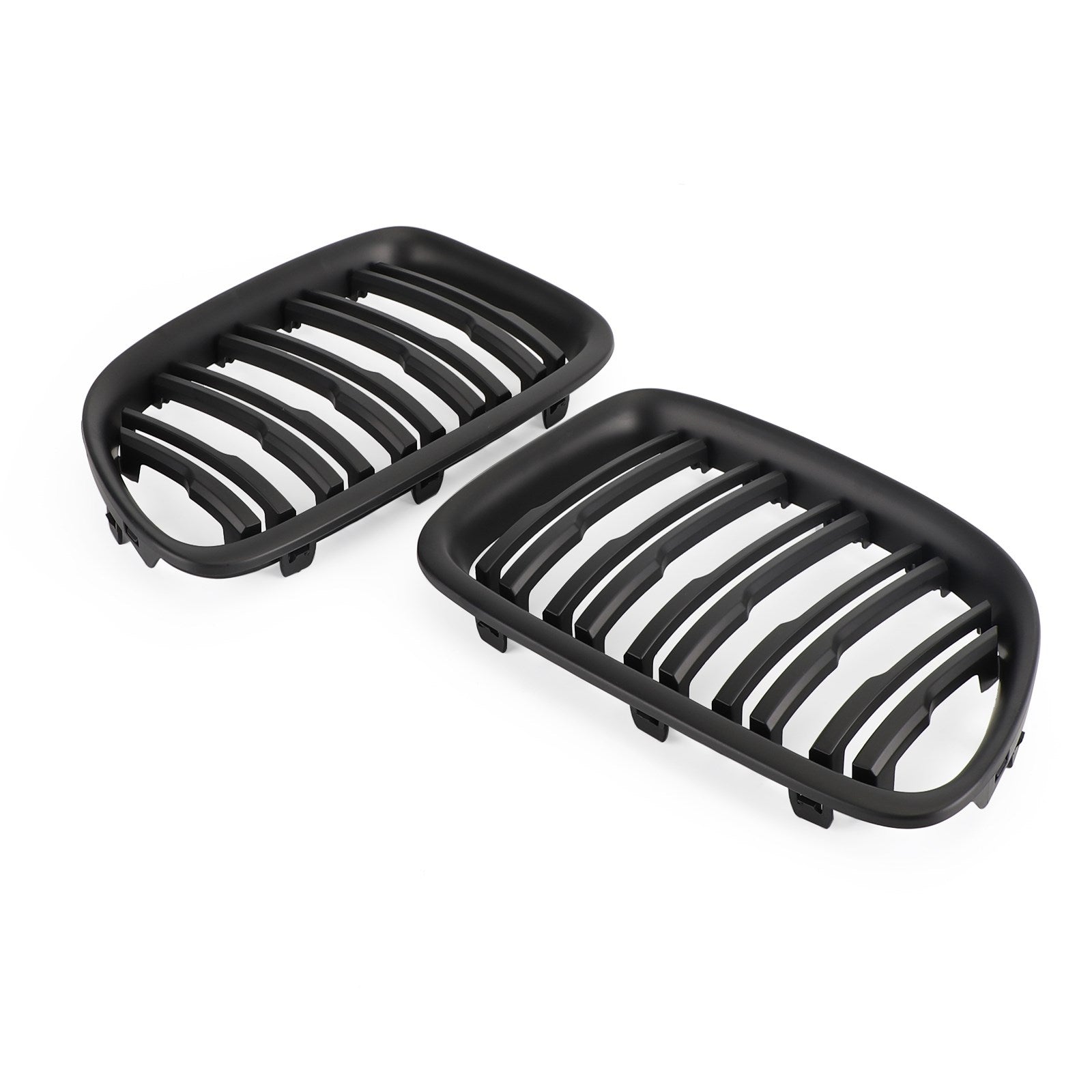 High Quality Dual Slats Front Hood Kidney Grill for 2009-2014 BMW X1 E84 Durable and Sleek Upgrade