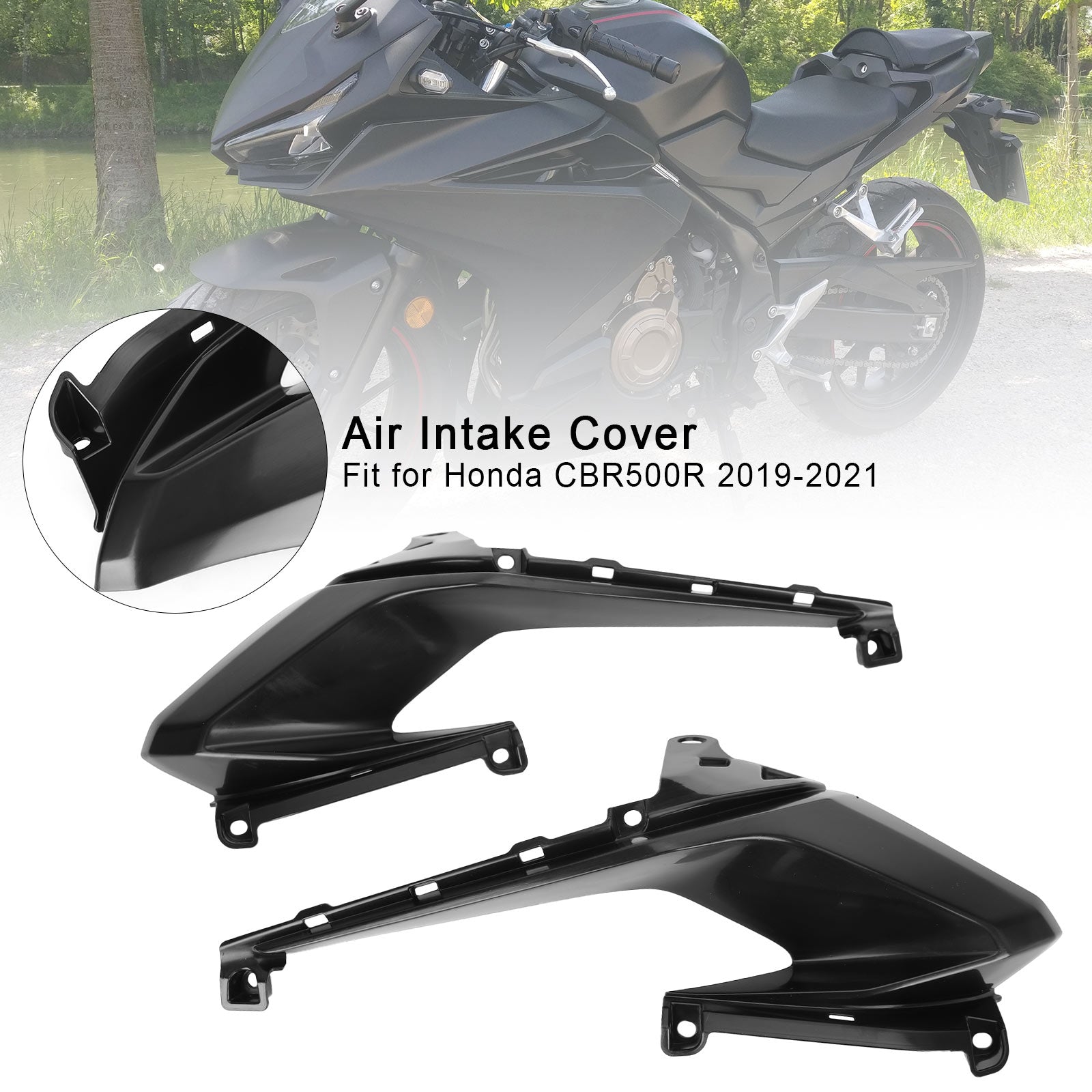 Honda CBR500R 2019-2021 Kit de carénage moulage par injection carrosserie non peinte générique