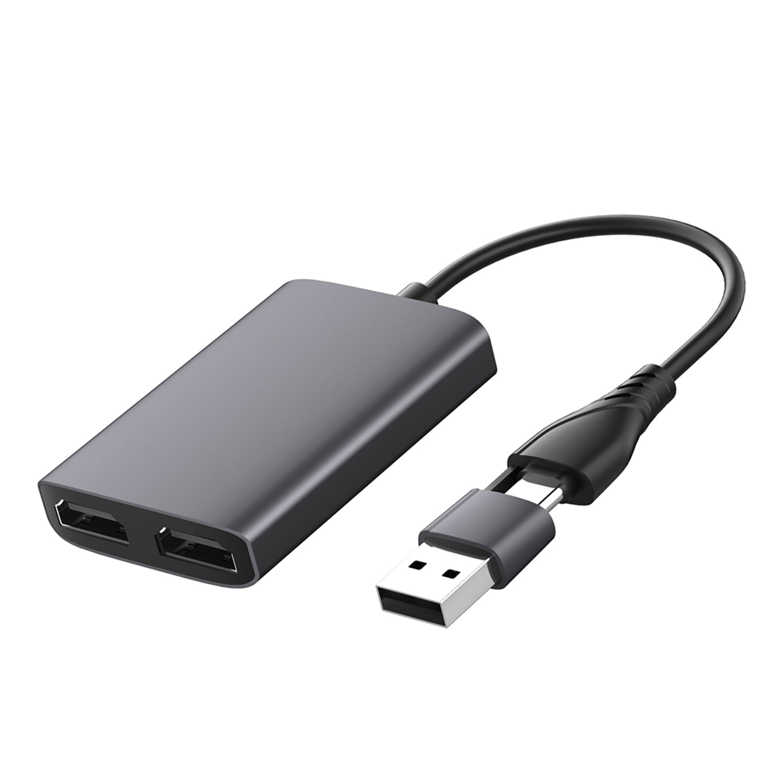 Type C/USB3.0 naar dubbele HDMI-adapter voor Apple M1 M2 Mac Windows Type C/USB3.0 hub