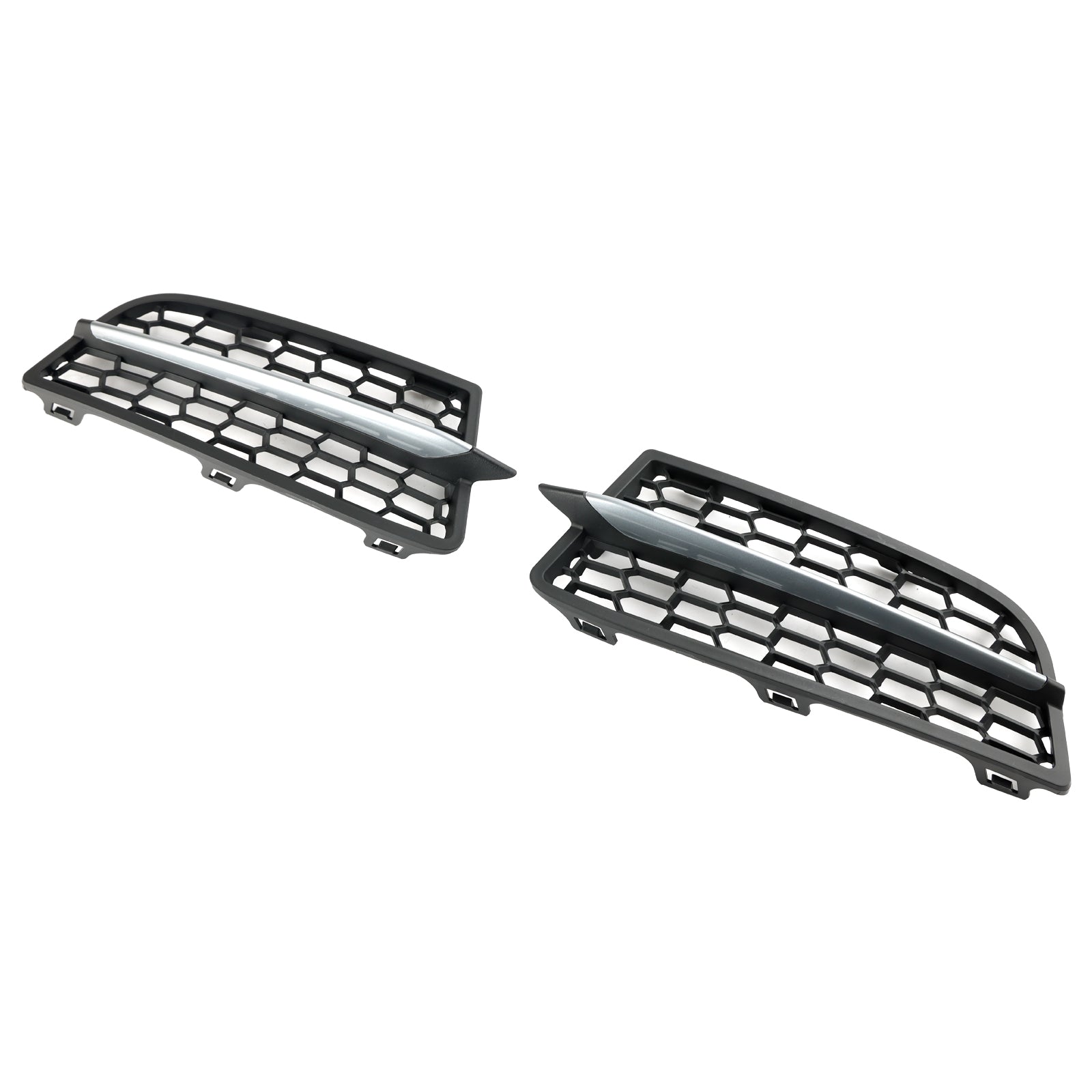 2 Stuks Voorbumper Mistlamp Cover Bezel Grill Grille Fit Bmw F20 F21 2011-2015 M