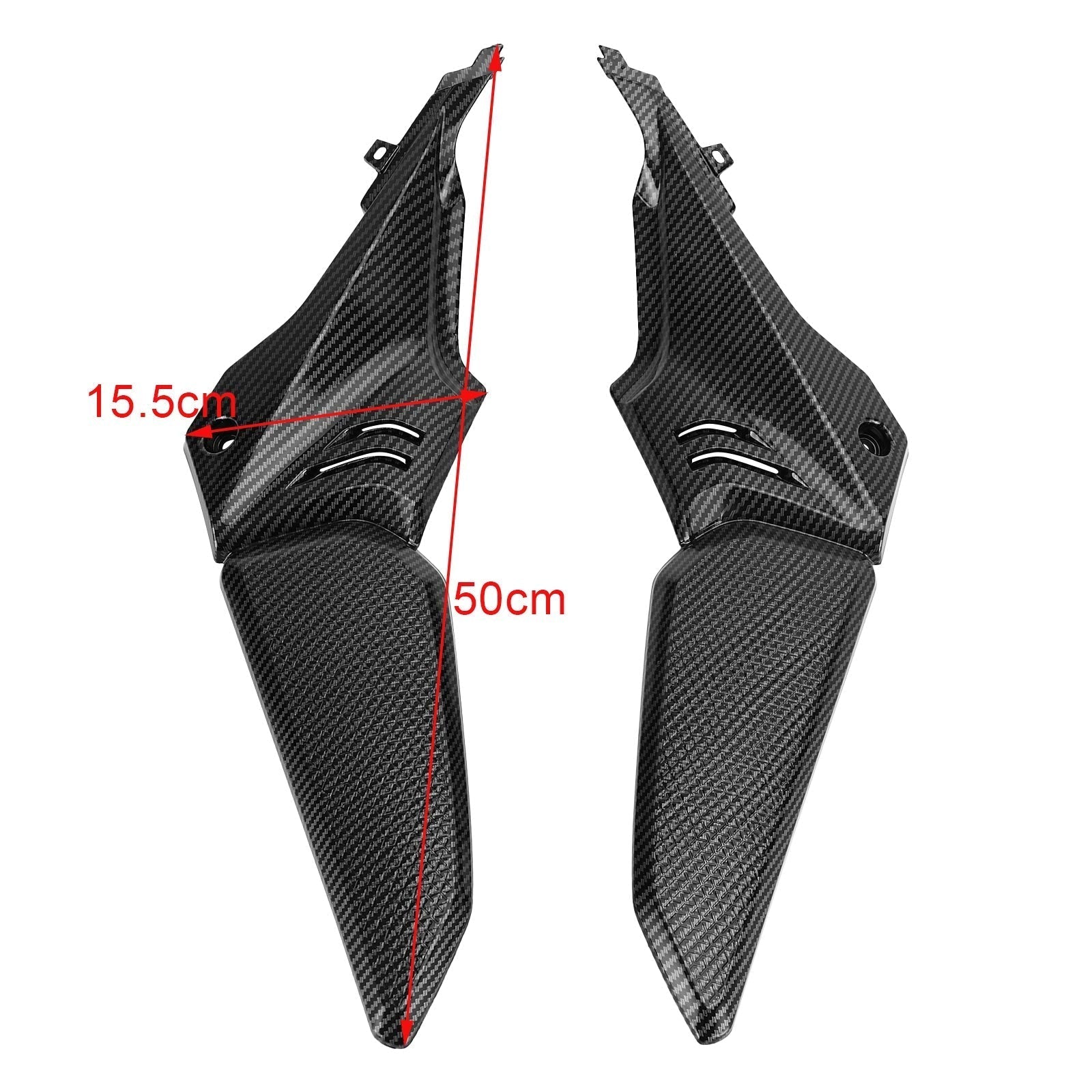 Areyourshop ABS Plastic Side Fairing Cover Gas Tank Trim For Honda CBR650R CB650R 2019-2020