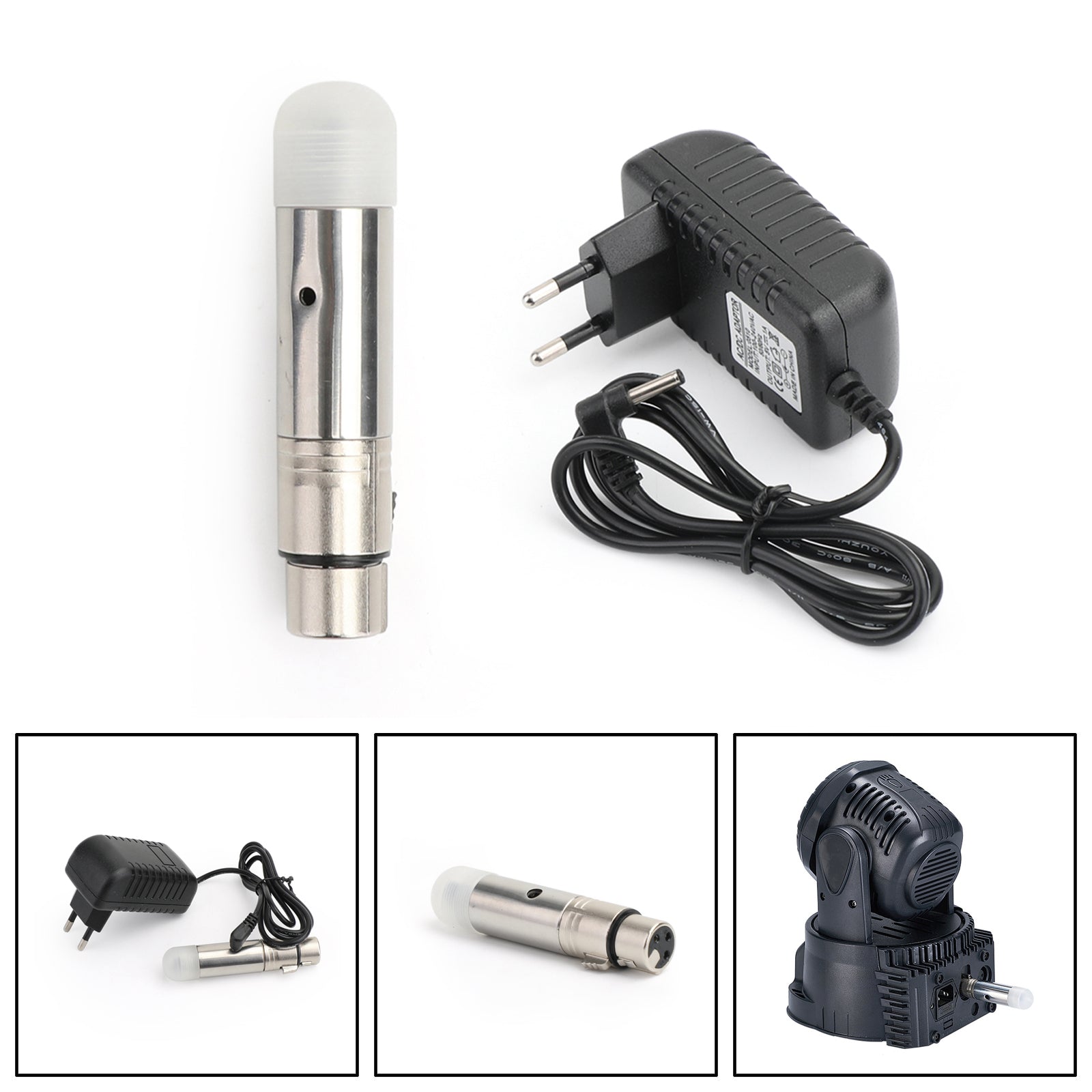 Émetteur-récepteur sans fil DMX512, contrôleur DMX 2.4G, éclairage de scène, EU