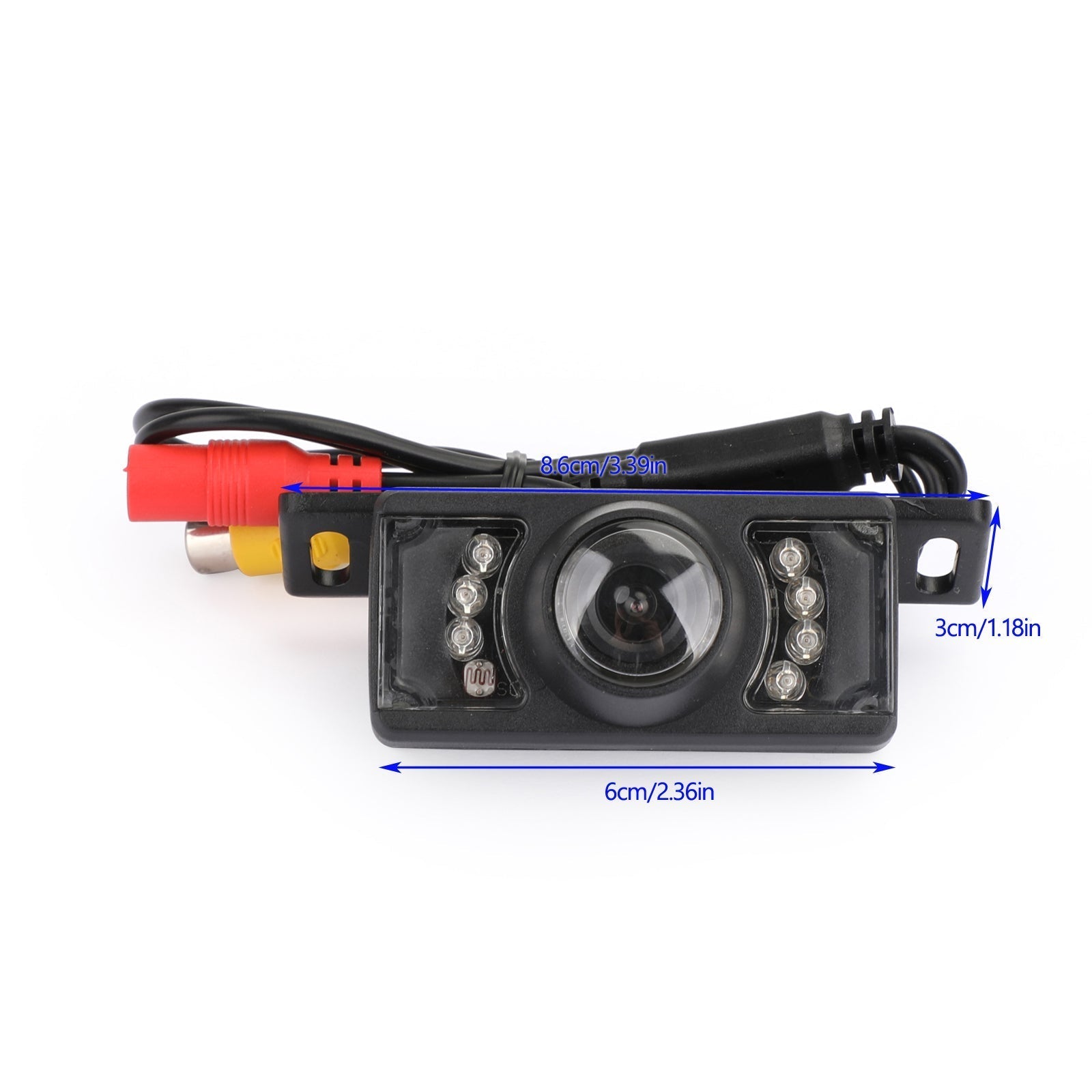 7 HD IR Nachtparkeren Auto Rijcamera Auto Camera Back-up Led-licht