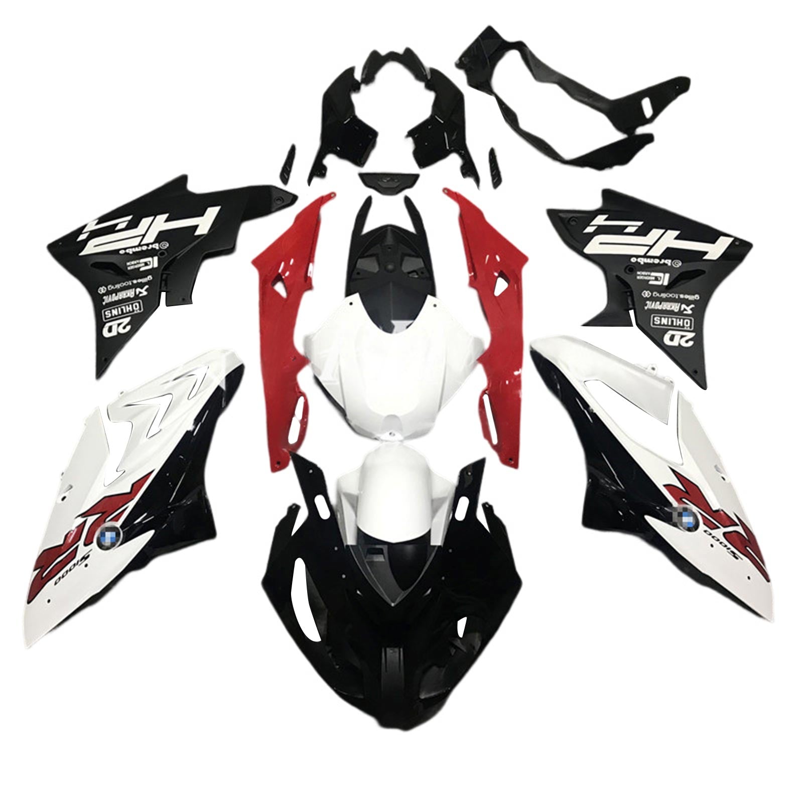 2017-2018 BMW S1000RR Fairing Kit Bodywork Plastic ABS