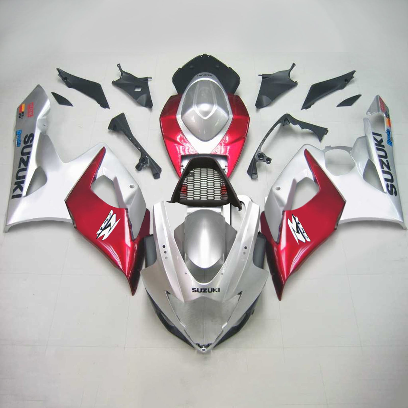 2005-2006 Suzuki GSXR1000 K5 Amotopart Injection Fairing Kit Bodywork Plastic ABS #132