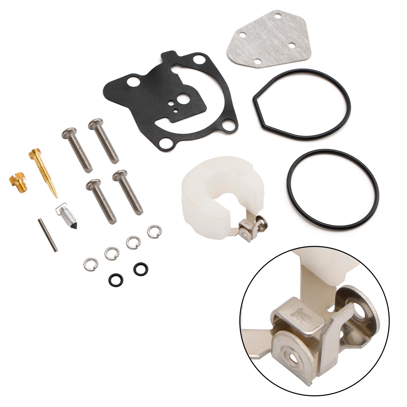 Kit de reconstruction de carburateur adapté au moteur hors-bord Yamaha 2 temps 40HP E40X