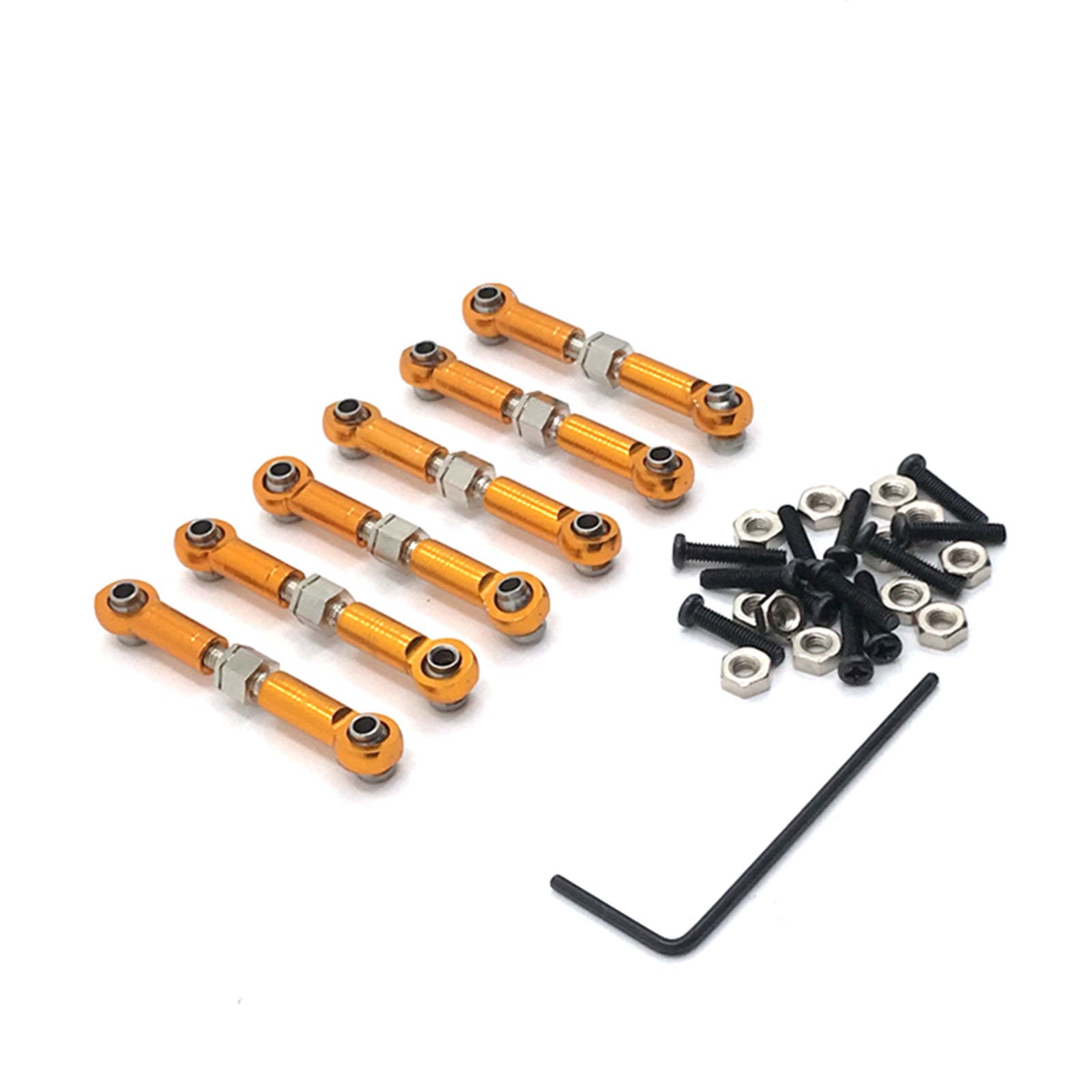 Verstelbare trekstangmodificatieonderdelen voor Wltoys A959 A969 A979 K929 1/18 RC auto