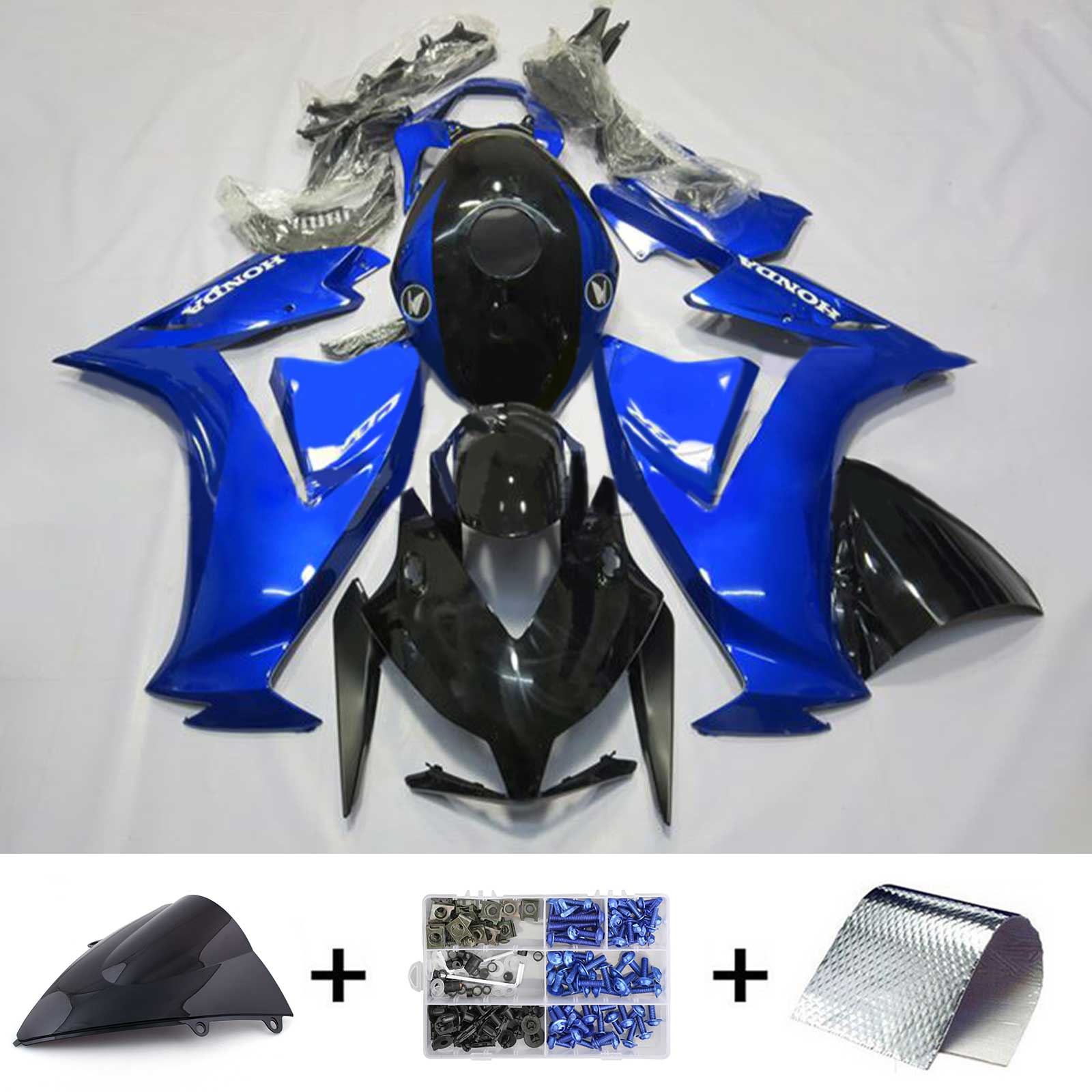 2012-2016 Honda CBR1000RR Injection Fairing Kit Bodywork Plastic ABS#168