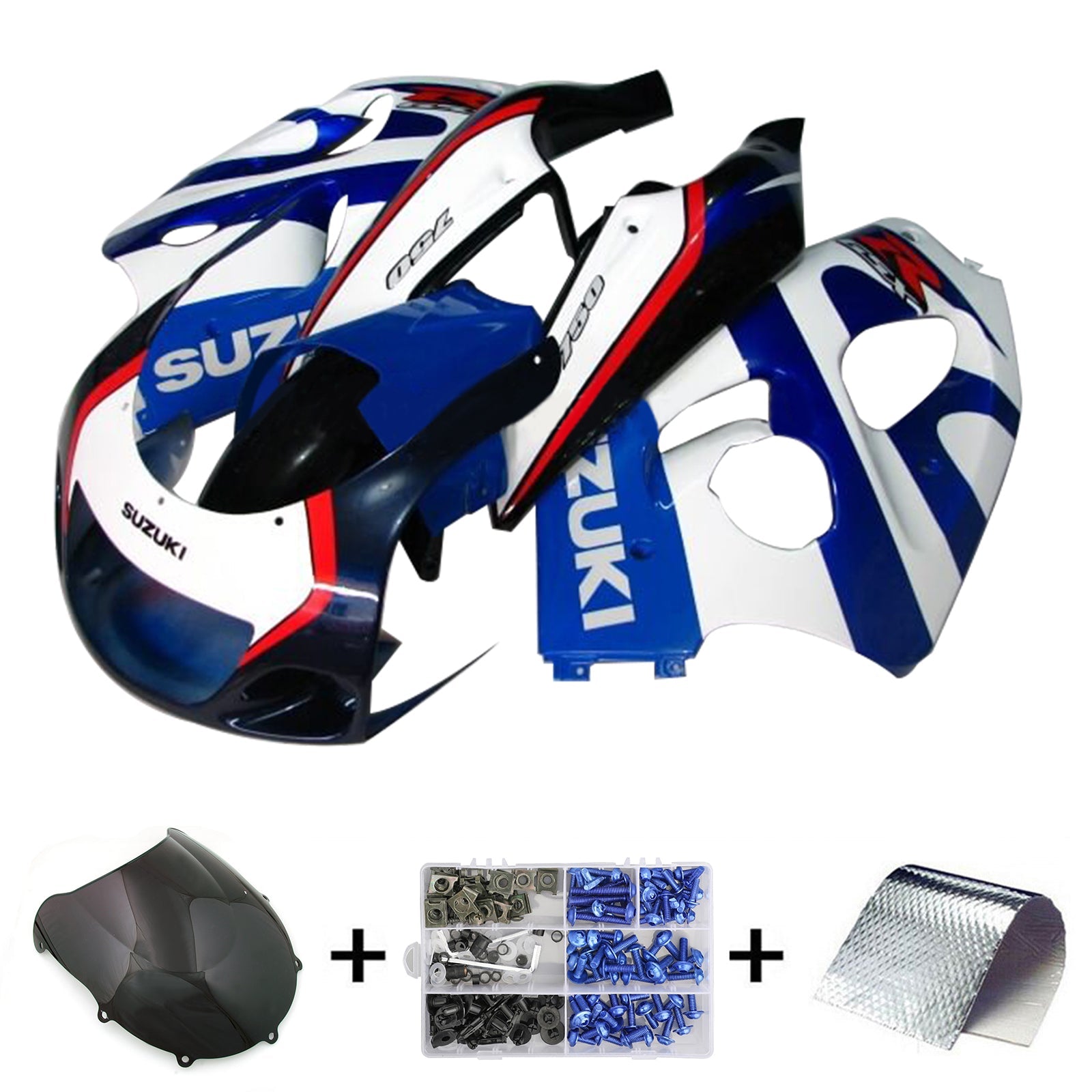 1996-2000 Suzuki GSXR600 1996-1999 GSXR750 Fairing Kit Bodywork