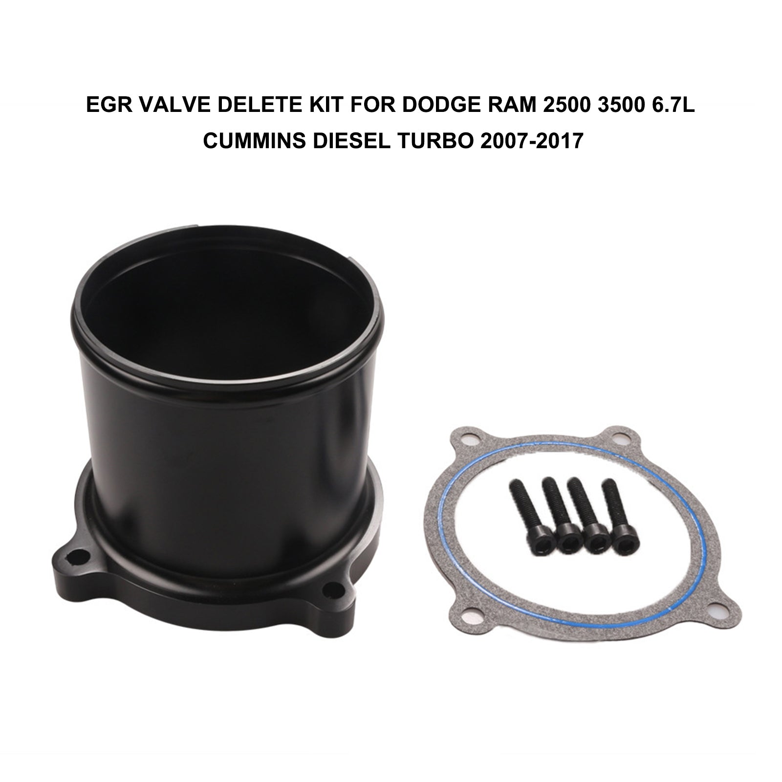 EGR Valve Delete Kit for Dodge Ram 2500 3500 6.7L Cummins Diesel Turbo 2007-2017 Generic