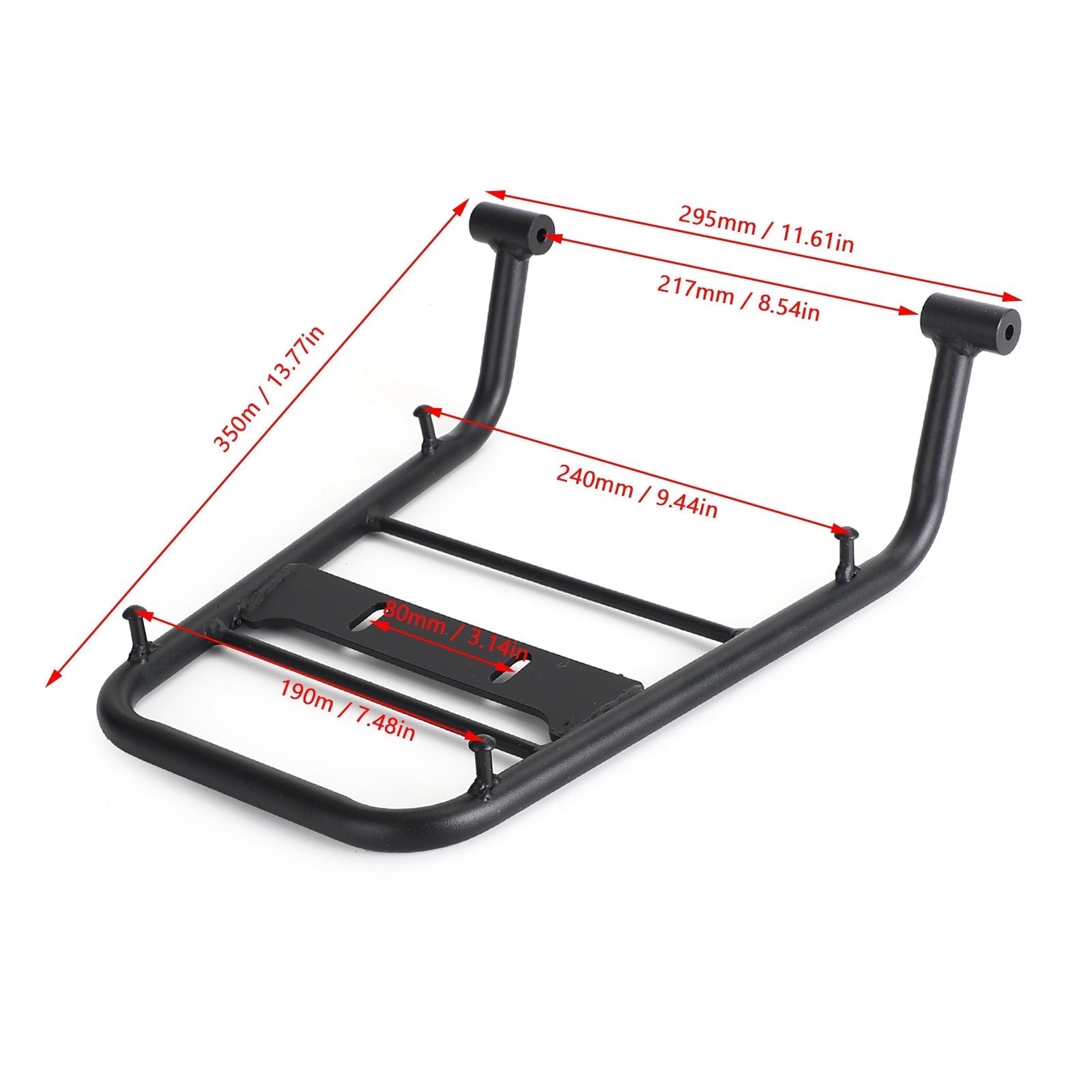 Rear Cargo Luggage Rack Carrier Fit for Kawasaki KLX250 D-Tracker X 2008-2016