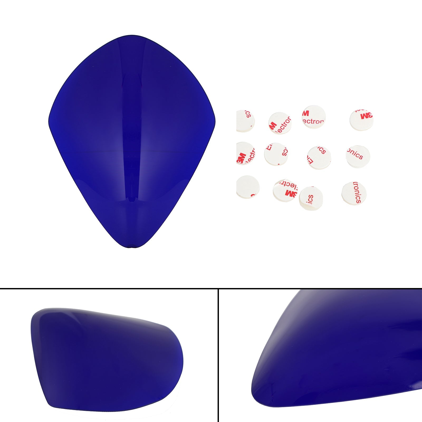 Koplamp Lens Guard Protector Voor Suzuki Gsxr1000 Gsxr 1000 07-08 Blauw Generiek