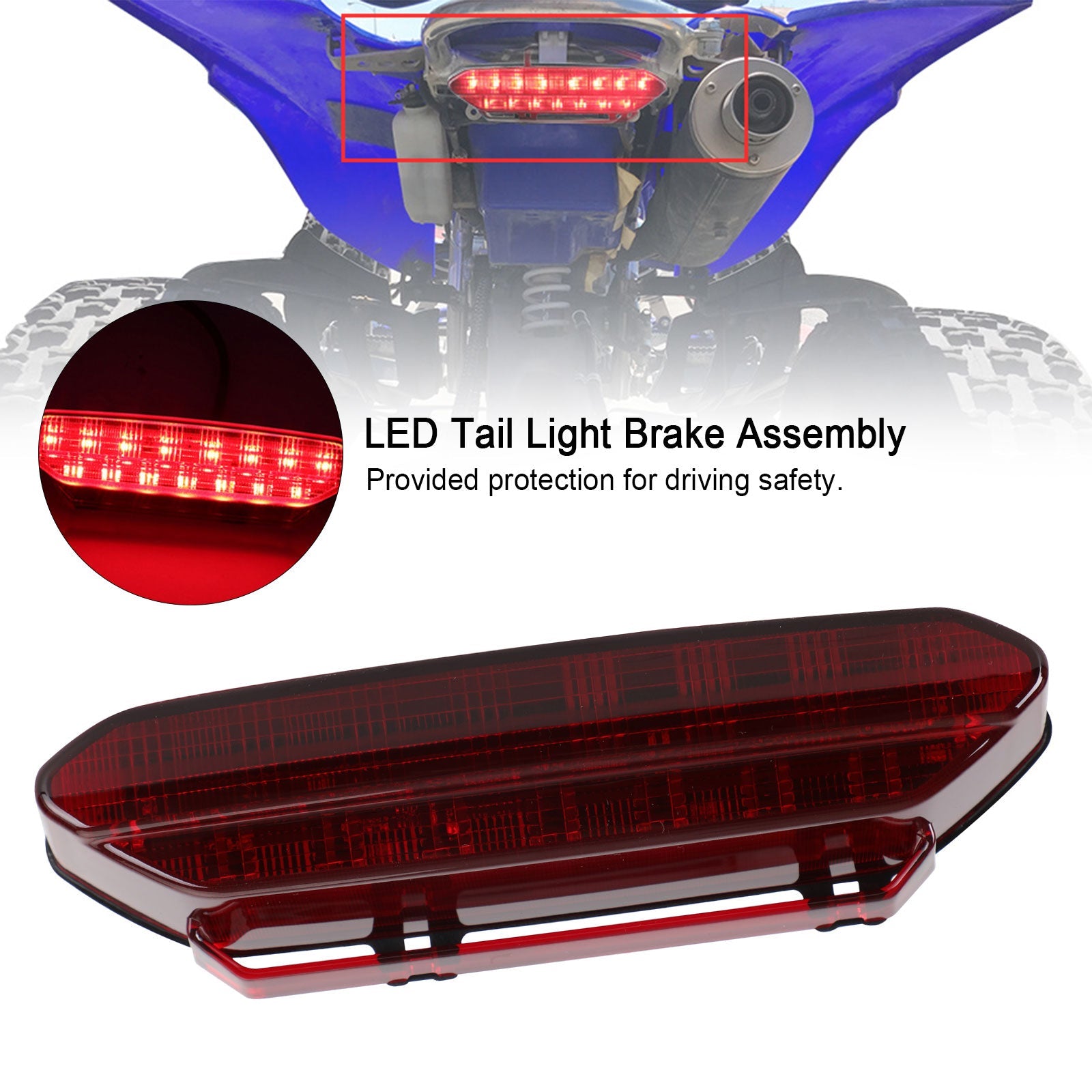 YAMAHA YFZ450 YFZ 450 2006-2009 5TG-84710-21-00 LED Tail Light Taillight