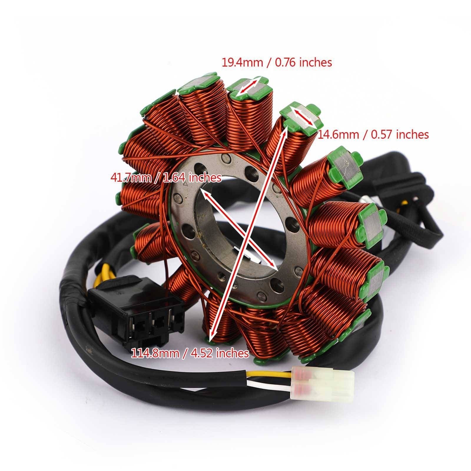 Areyourshop Alternator Stator Generator Fit for Honda CBR 1000 RA Fireblade 2010 - 2016 Generic