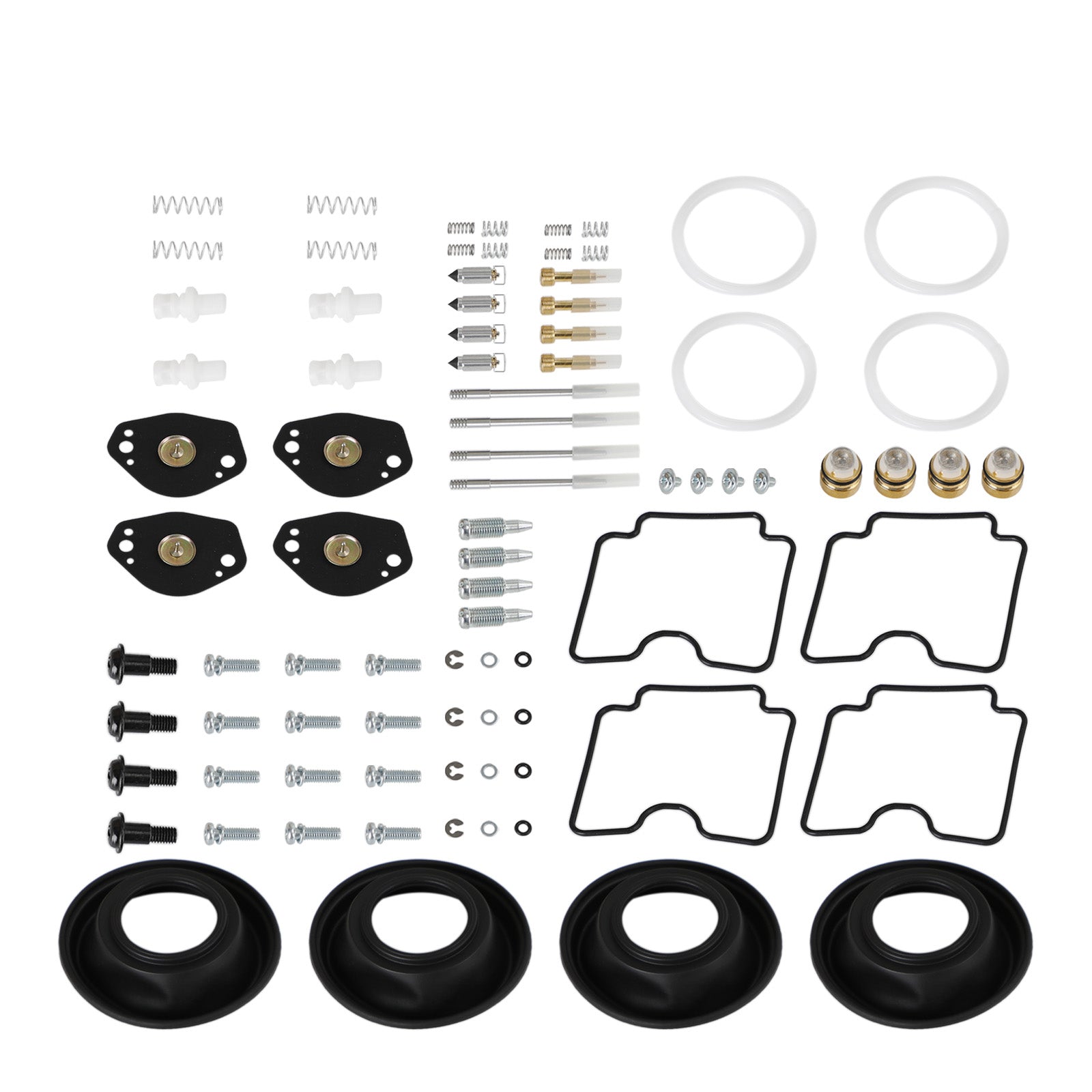 Suzuki DRZ400 DRZ400E DRZ400S DRZ400SM 4X Carburetor Rebuild Repair Kit