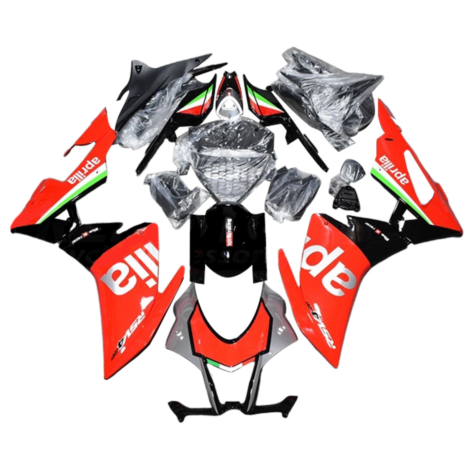 2016-2018 Aprilia RSV4 1000 Kit Carénage Carrosserie Plastique