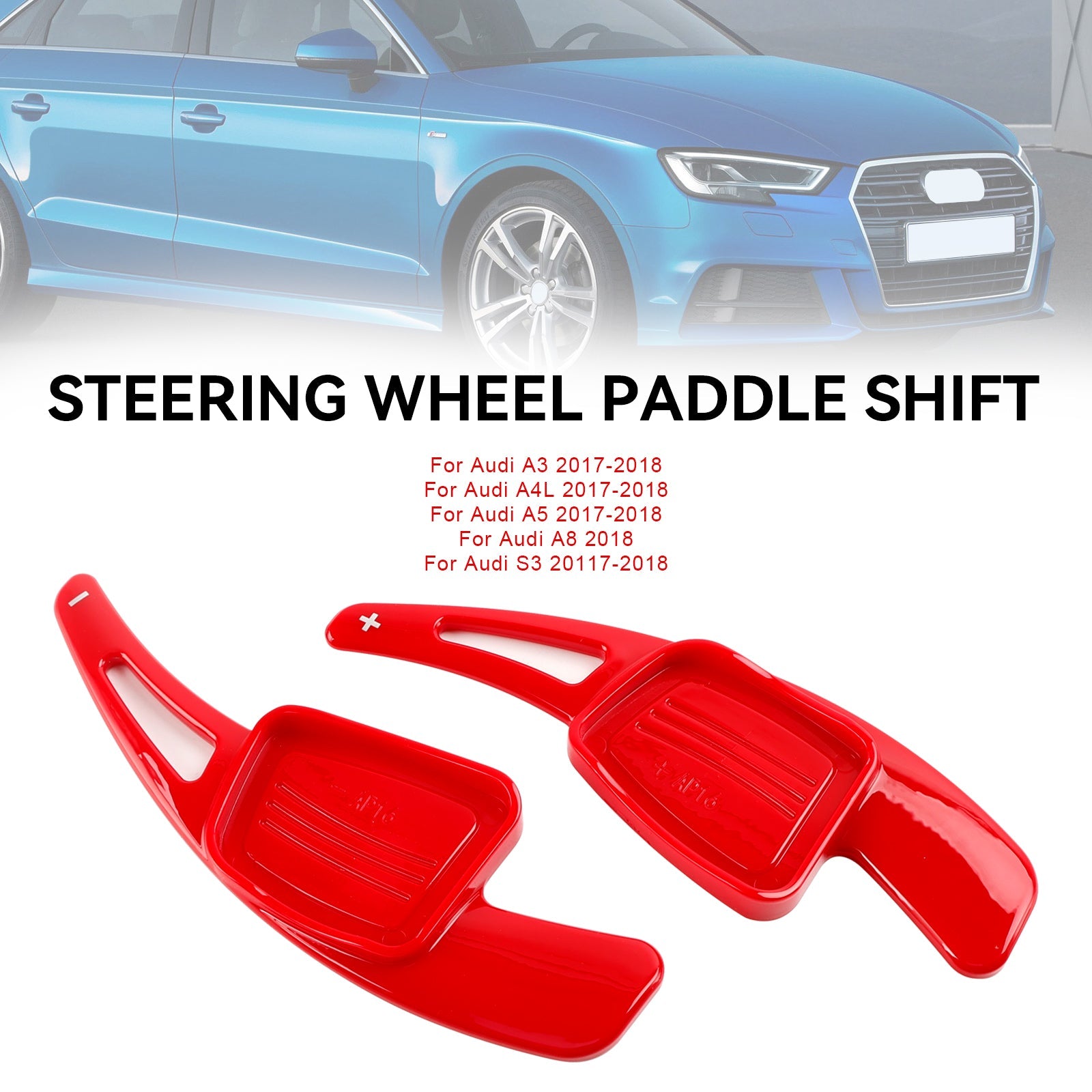 Stuurwiel Shift Paddle Shifter Uitbreiding Fit Audi A3 A5 A8 S3 S5