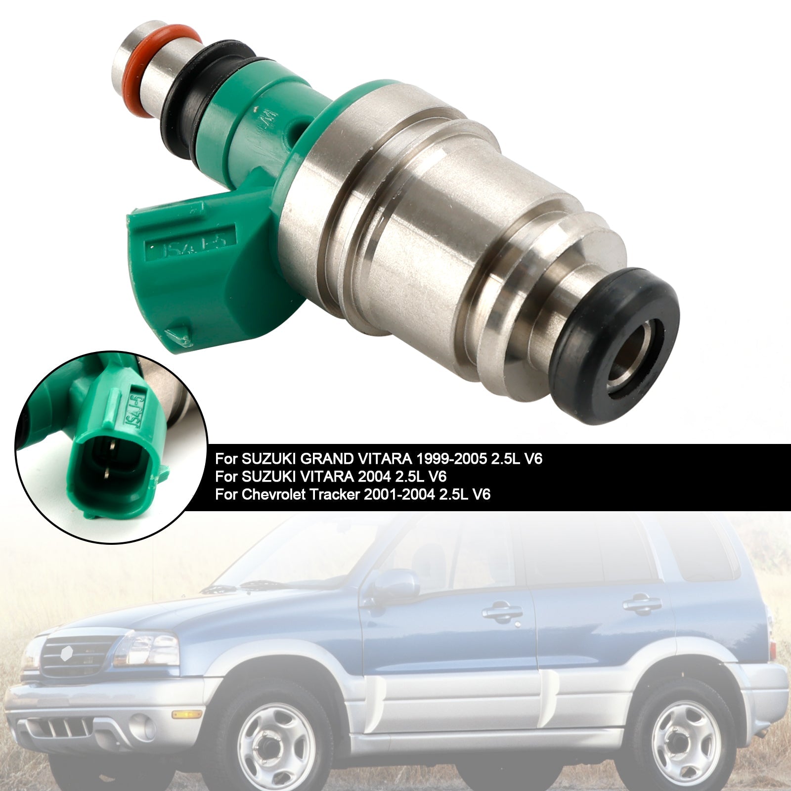 Injecteur de carburant pour Suzuki Grand Vitara Tracker 2,5 l JS4J-5, 1 pièce