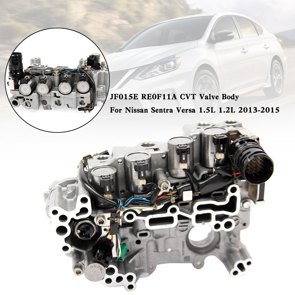 2012-2015 Nissan Almera Note Qashqai Sylphy Versa JF015E RE0F11A CVT Valve Body