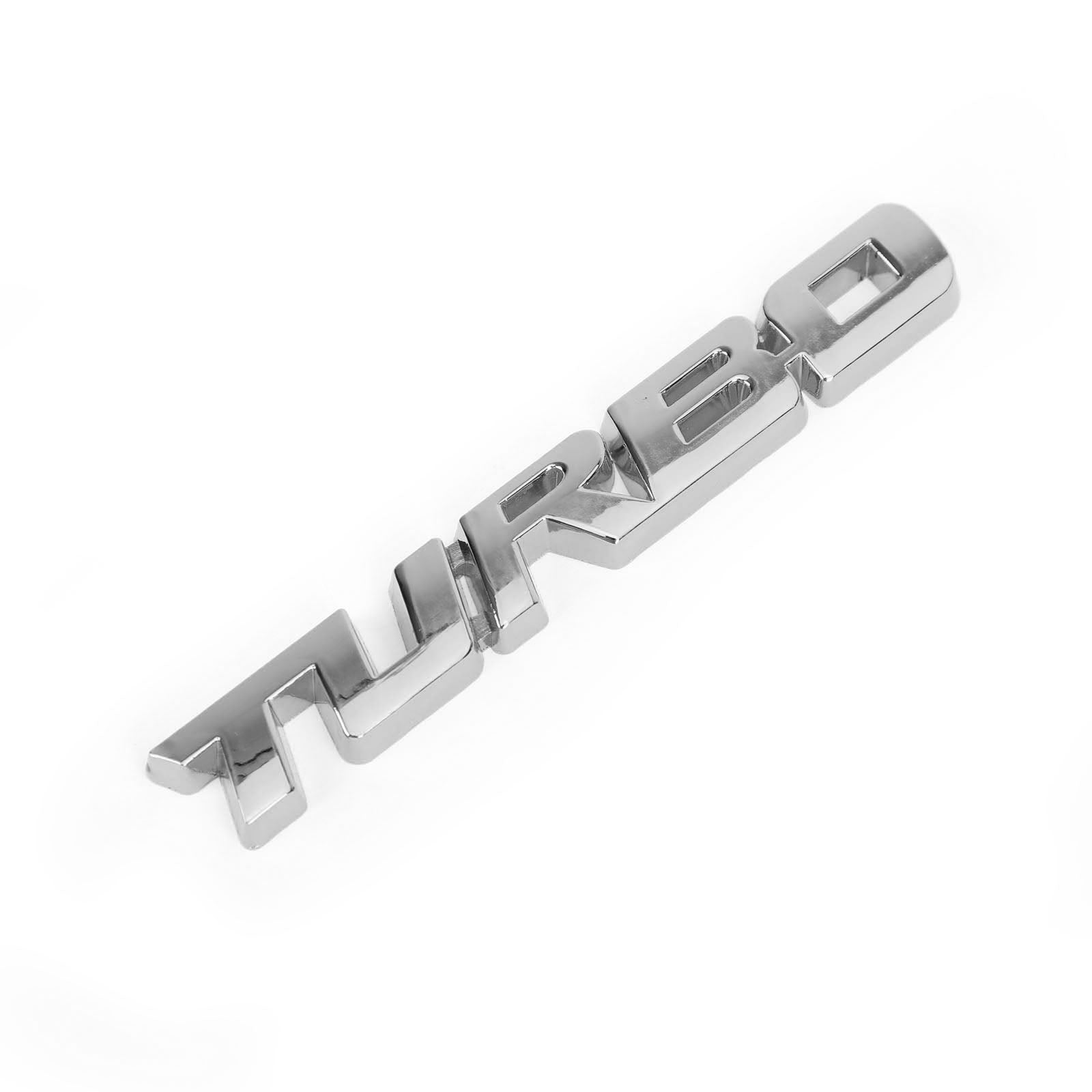 Métal 3D Turbo Logo Emblème De Voiture Badge Autocollant Coffre Pare-chocs Autocollant Argent Générique