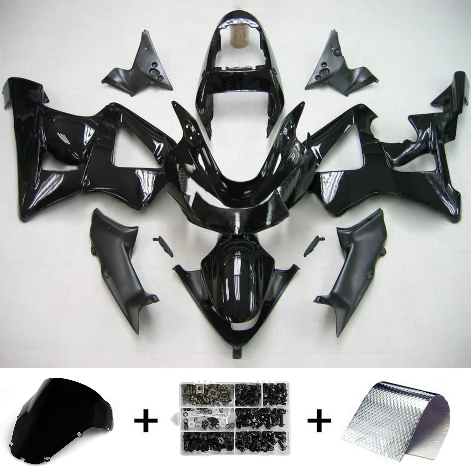 2000-2001 Honda CBR929RR Amotopart Injection Fairing Kit Bodywork Plastic ABS #104