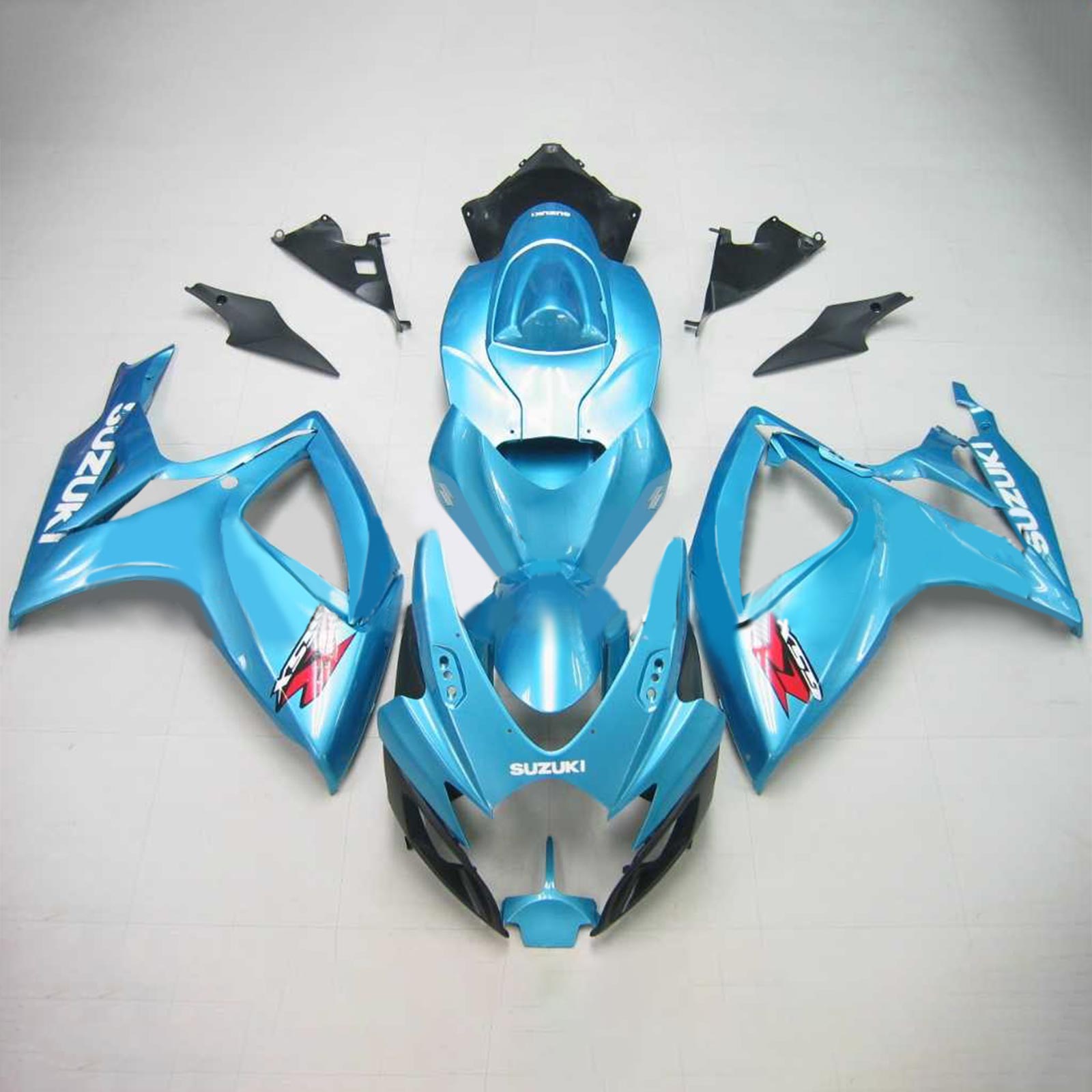 2006-2007 Suzuki GSXR 600/750 K6 Amotopart Injection Fairing Kit Bodywork Plastic ABS #129