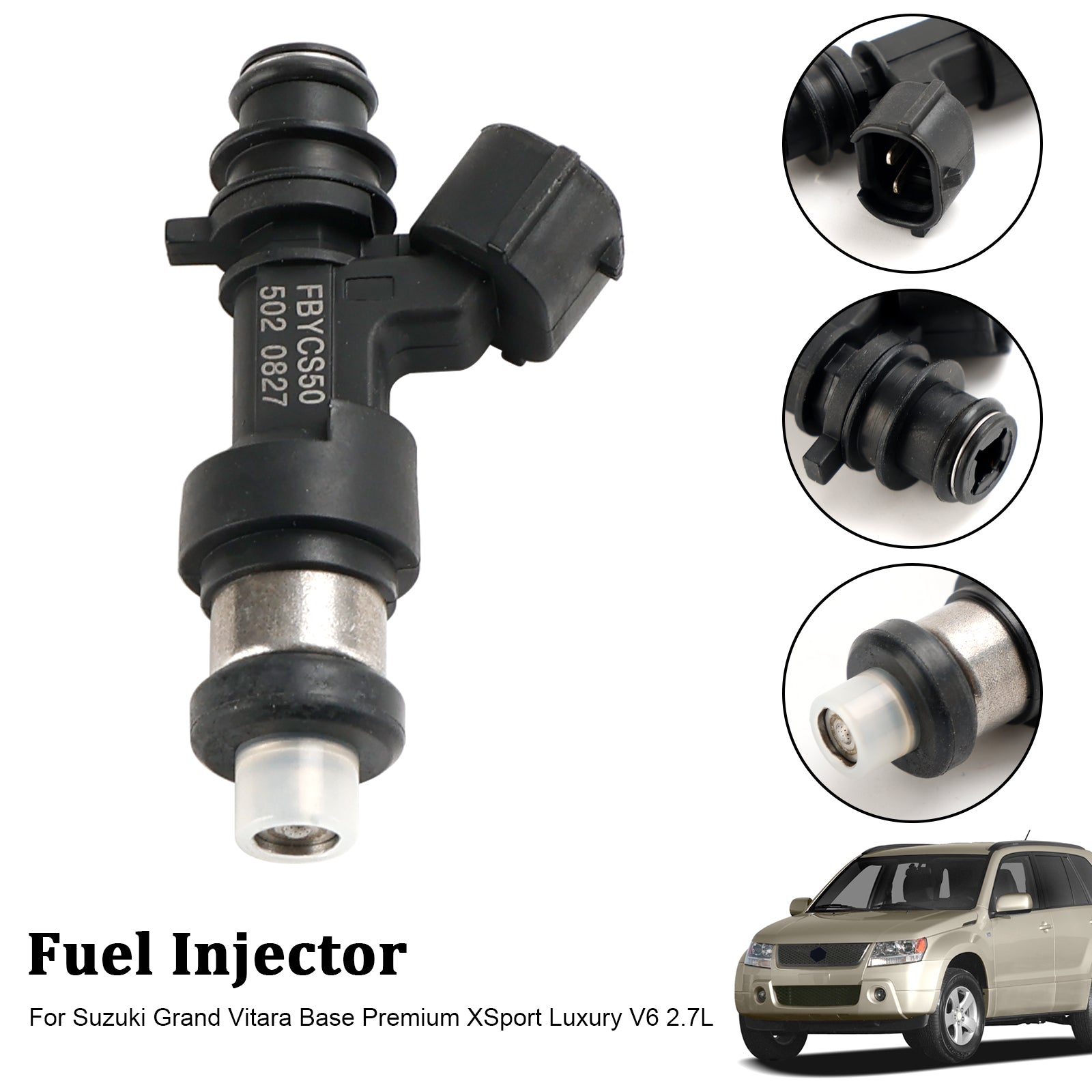 Injecteur de carburant pour Suzuki Grand Vitara Base V6 2,7 l FBYCS50, 1 pièce