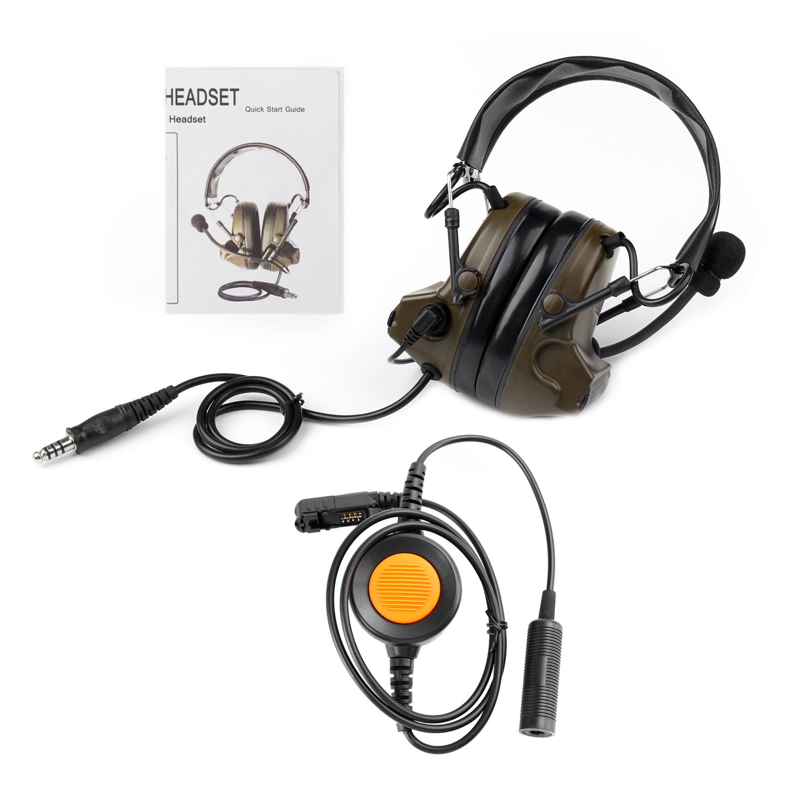 For E8600/8608/8268 IMTP3100 MTP3150 MTP3250 6Pin U94 PTT Z Tactical H50 Headset