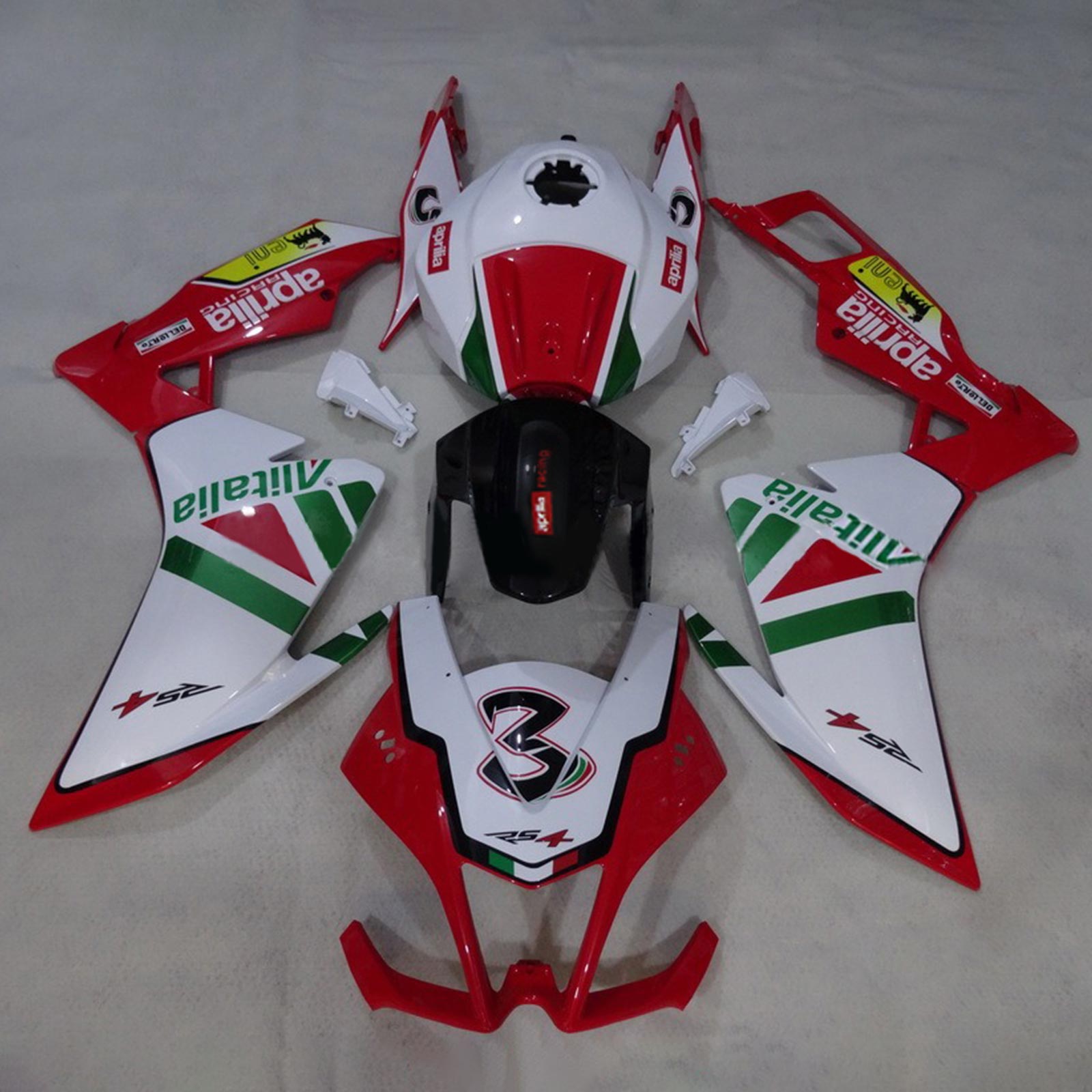 2012-2016 Aprilia RS4 125/50 Amotopart Injection Fairing Kit Bodywork #105