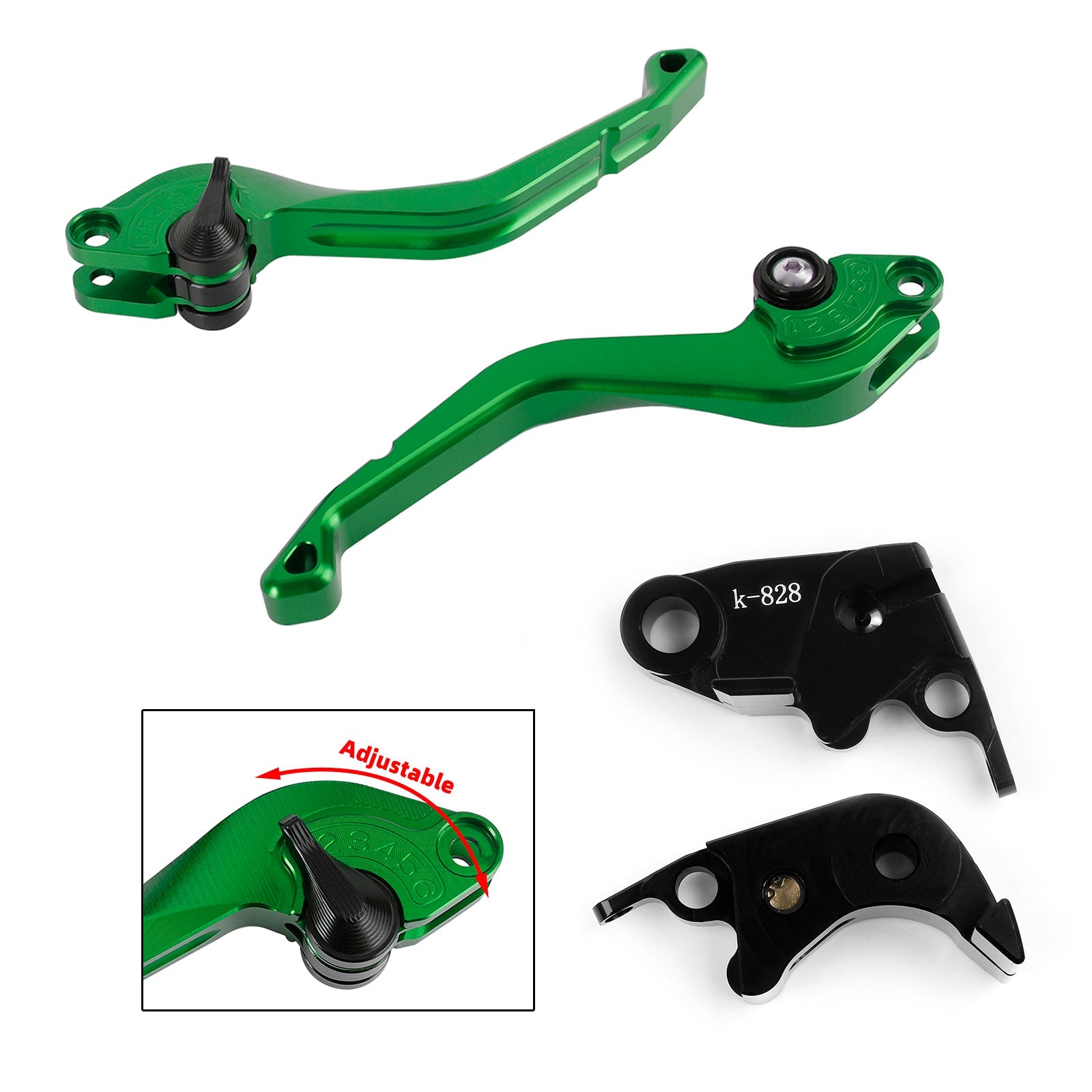 Kawasaki ZX636R / ZX6RR 2005-2006 CNC Short Clutch Brake Lever