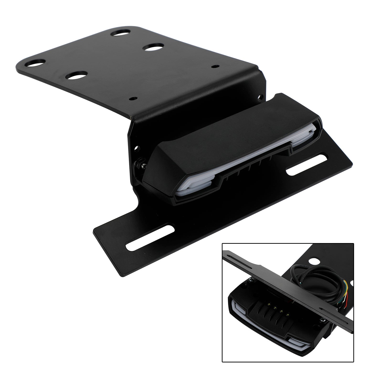 2008-2022 KAWASAKI D-TRACKER-X KLX250 S/SF License Plate Holder Bracket