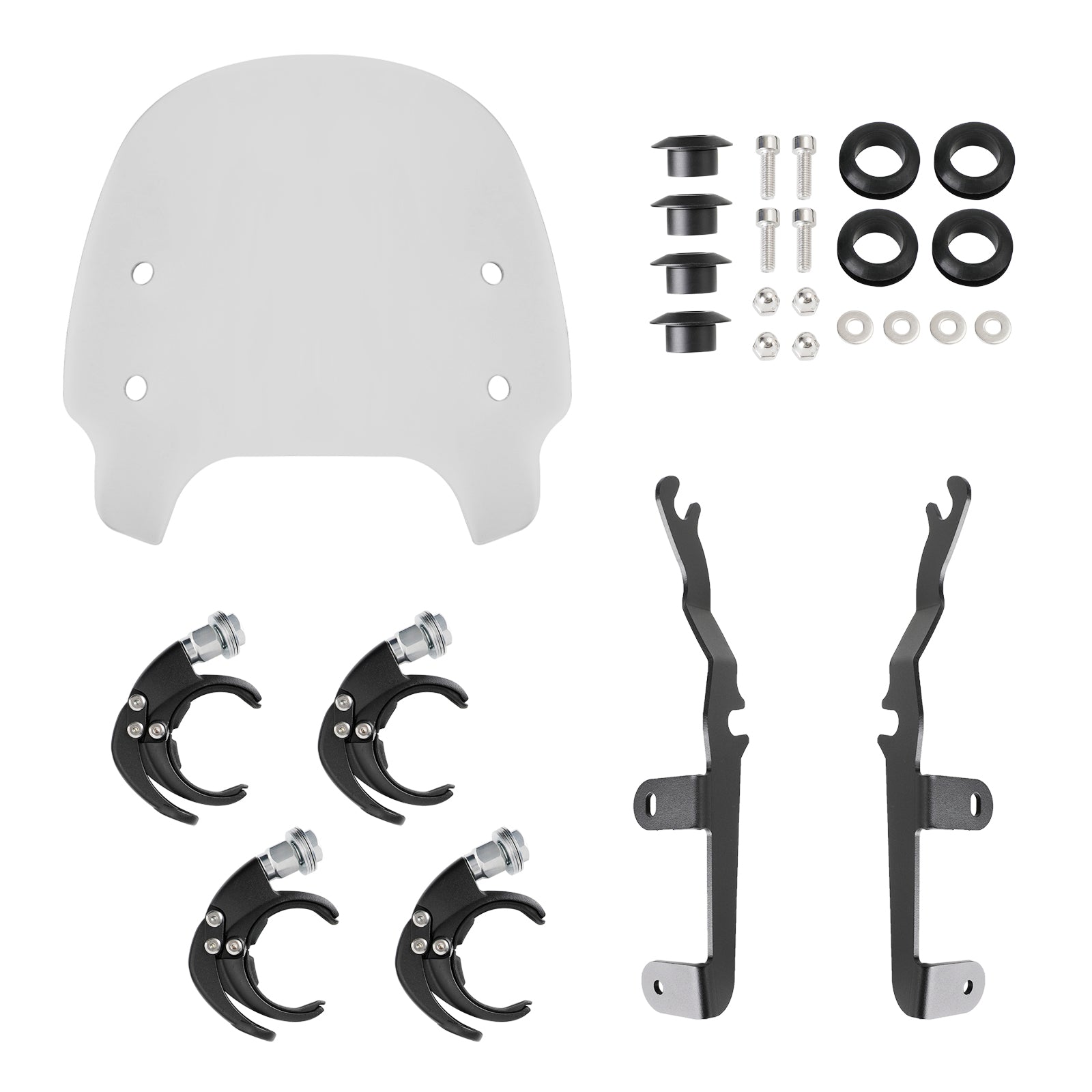 ABS motorsykkel frontrute vindskjerm passer for Sportster S RH1250 2021-2022 Fedex Express